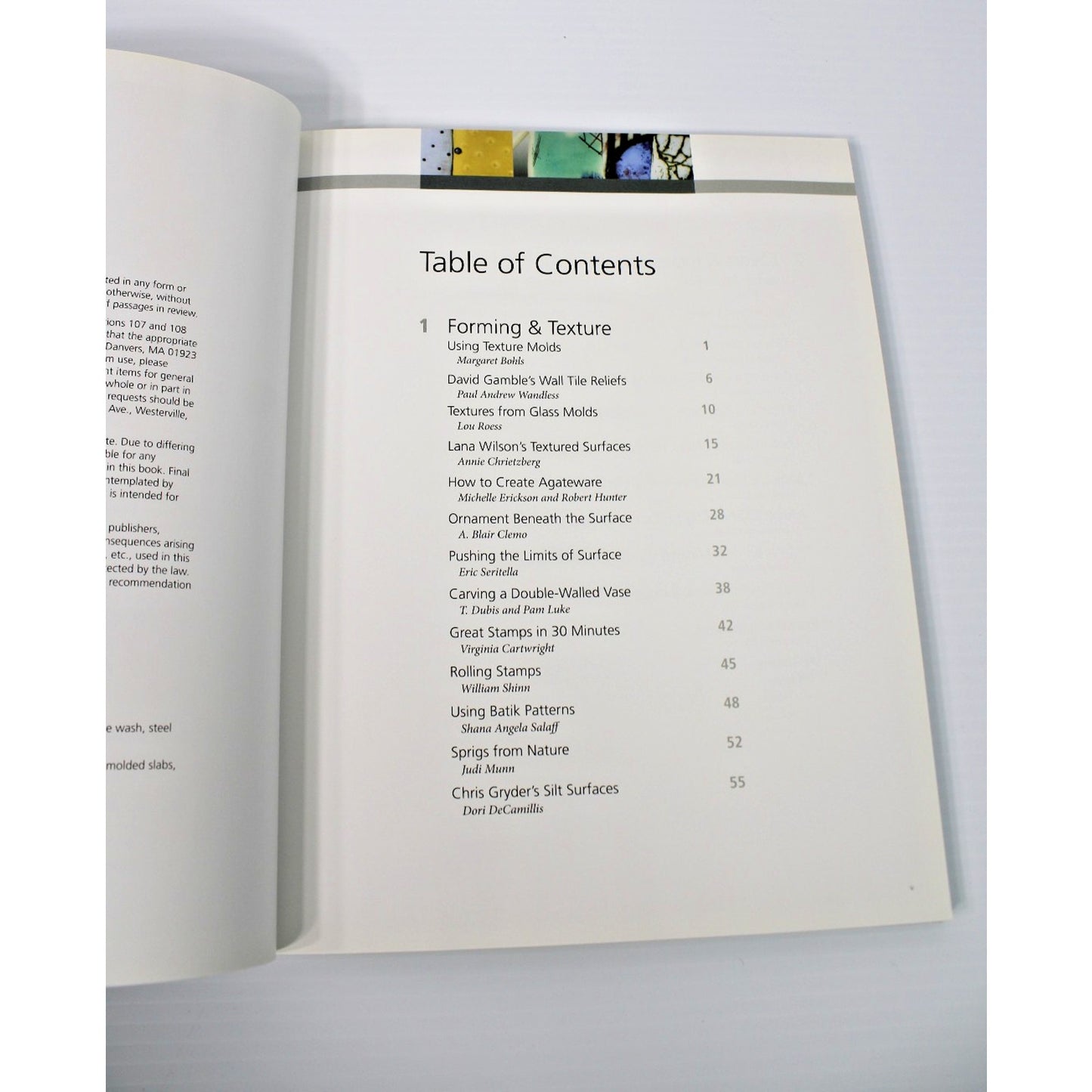 Surface Decoration Techniques: Ceramic Arts Handbook, American Ceramic Society