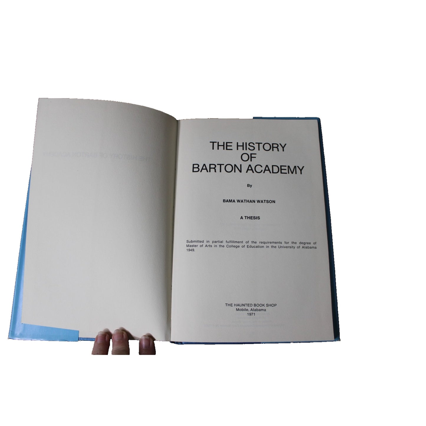 History Of Barton Academy Mobile Alabama Bama Wathan Watson Haunted Book Shop