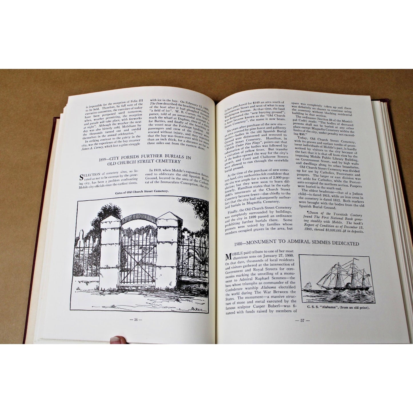 Highlights of 100 Years in Mobile 1865-1965 Alabama Marian Acker