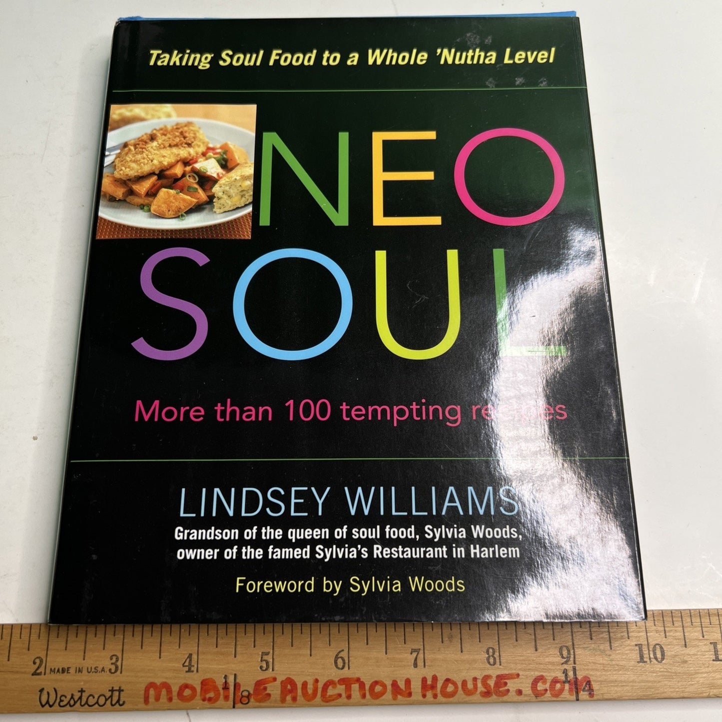 Cookbook Bundle Lot Neo Soul By Williams 2006 & Soul Food By White 1998 HC DJ
