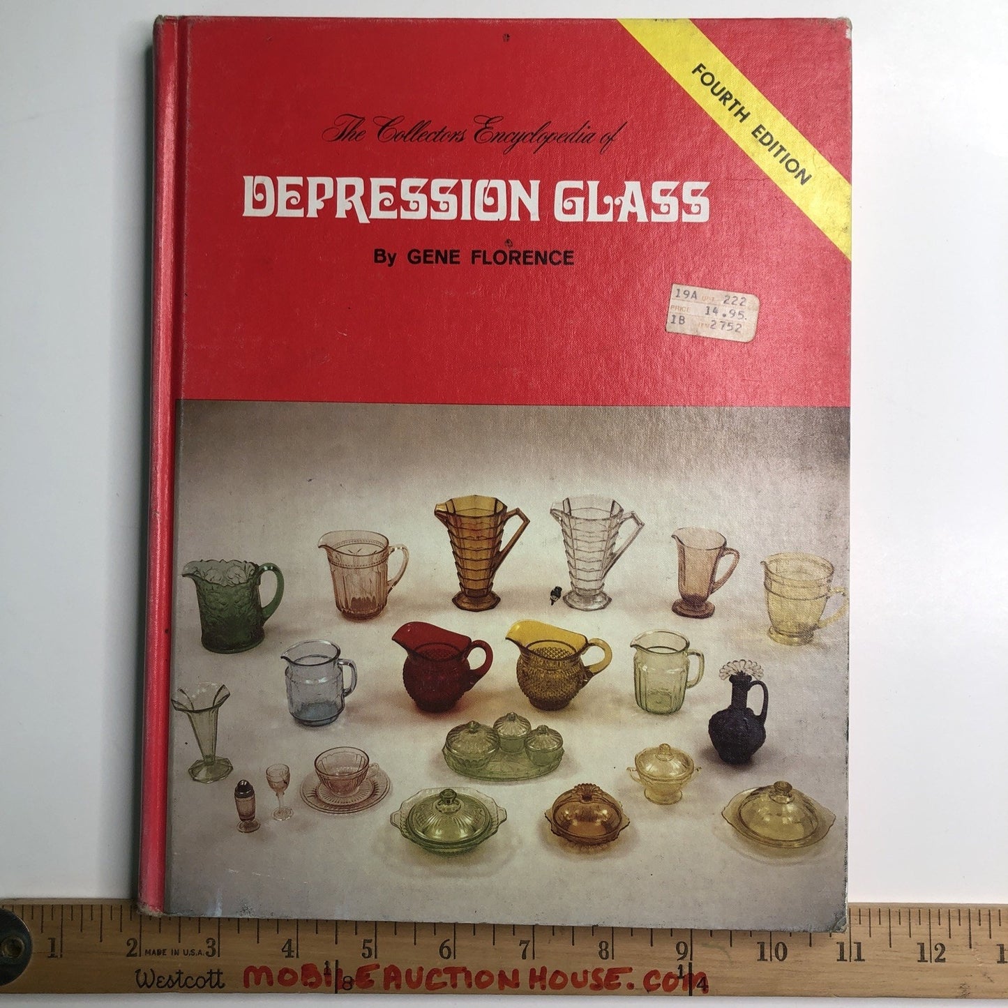 Collectors Encyclopedia of Depression Glass by Gene Florence - Hardcover