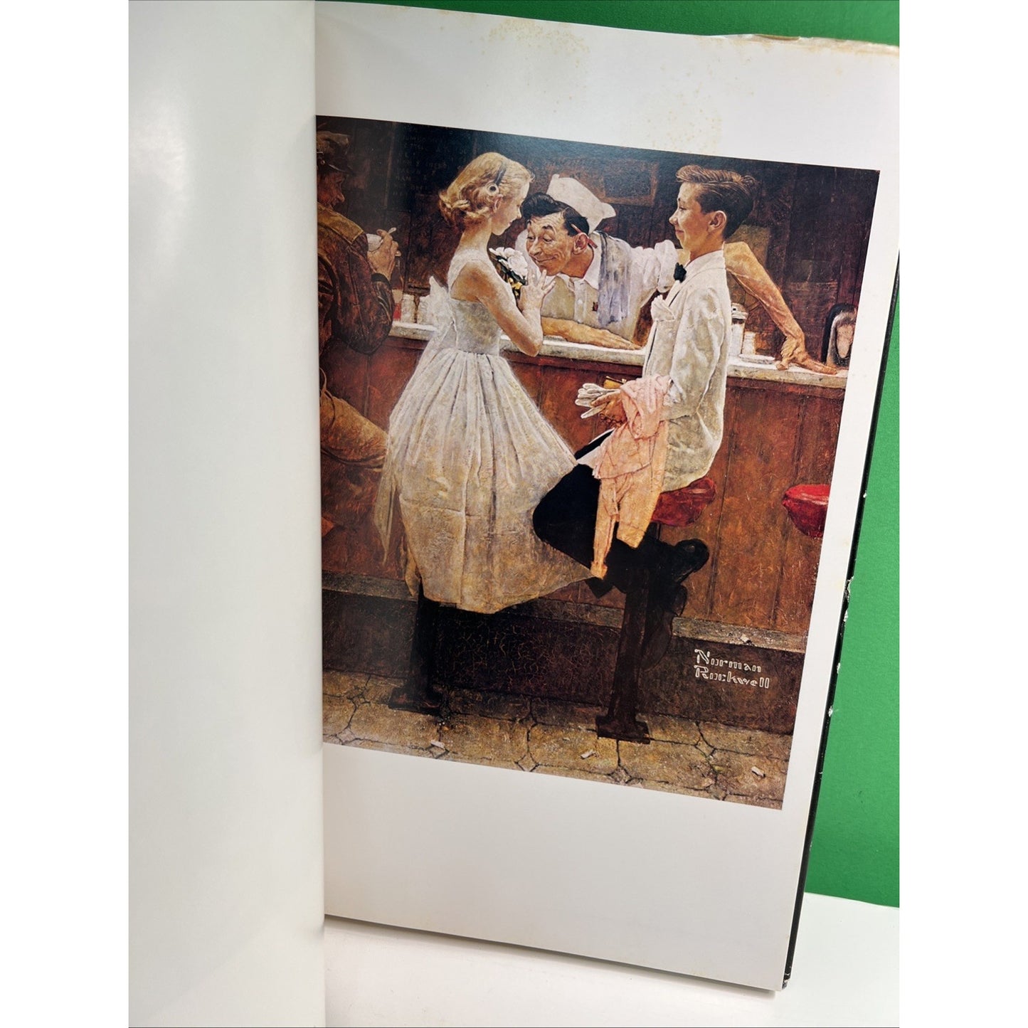 The Best of Norman Rockwell Hardback 40 Full Color Posters 1979