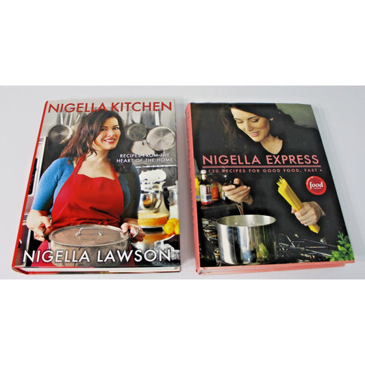 Nigella Lawson 2 Cookbook Set: Nigella Kitchen & Nigella Express