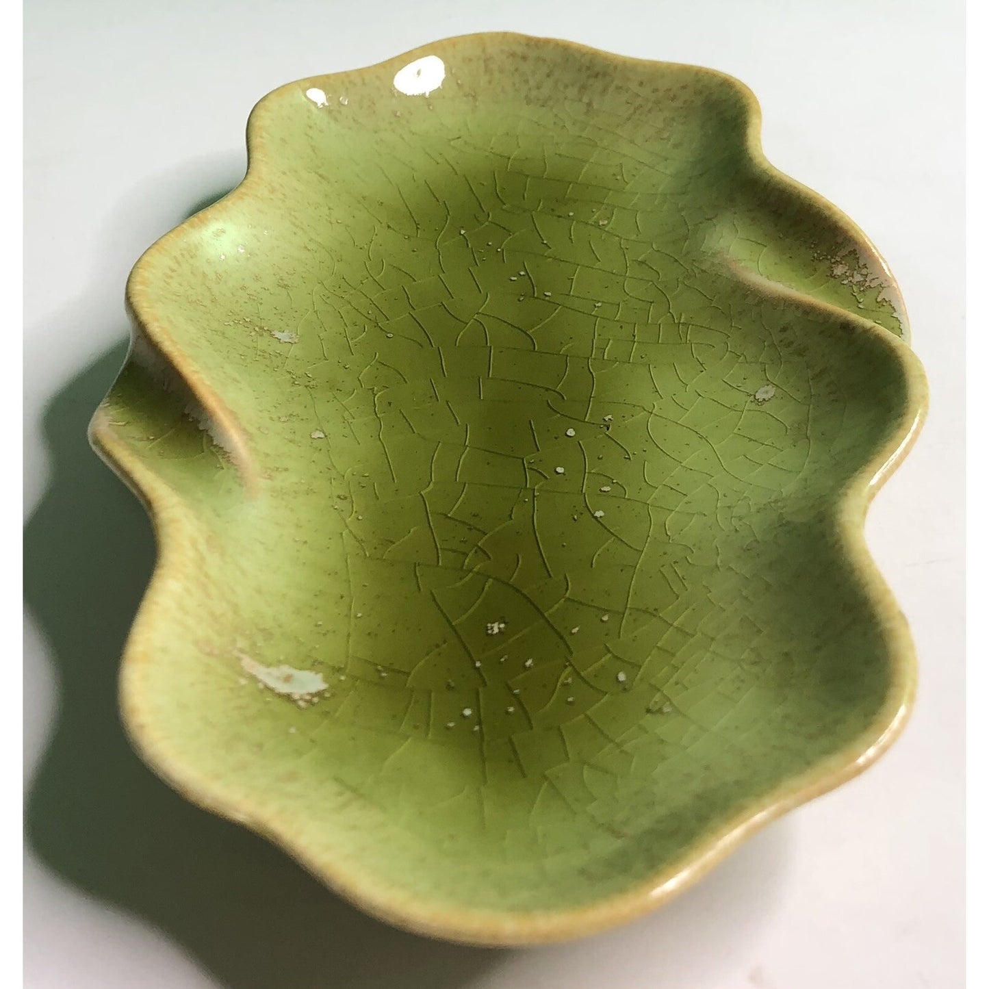 Rare Vintage Pinewood Pottery ASHTRAY TRINKET TRAY By EDITH HARWELL Fairhope AL