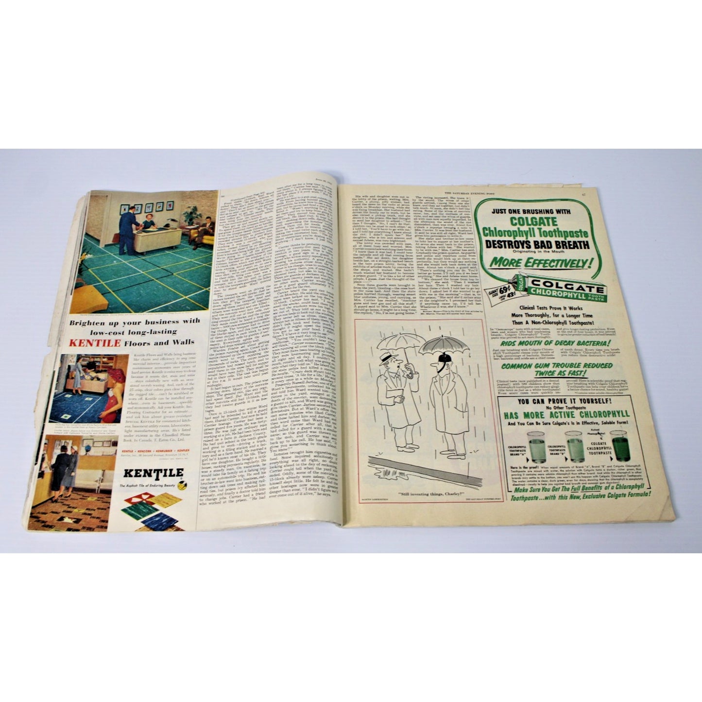 1953 June 20 Saturday Evening Post Magazine- Eisenhower, Vintage Ads, Retro