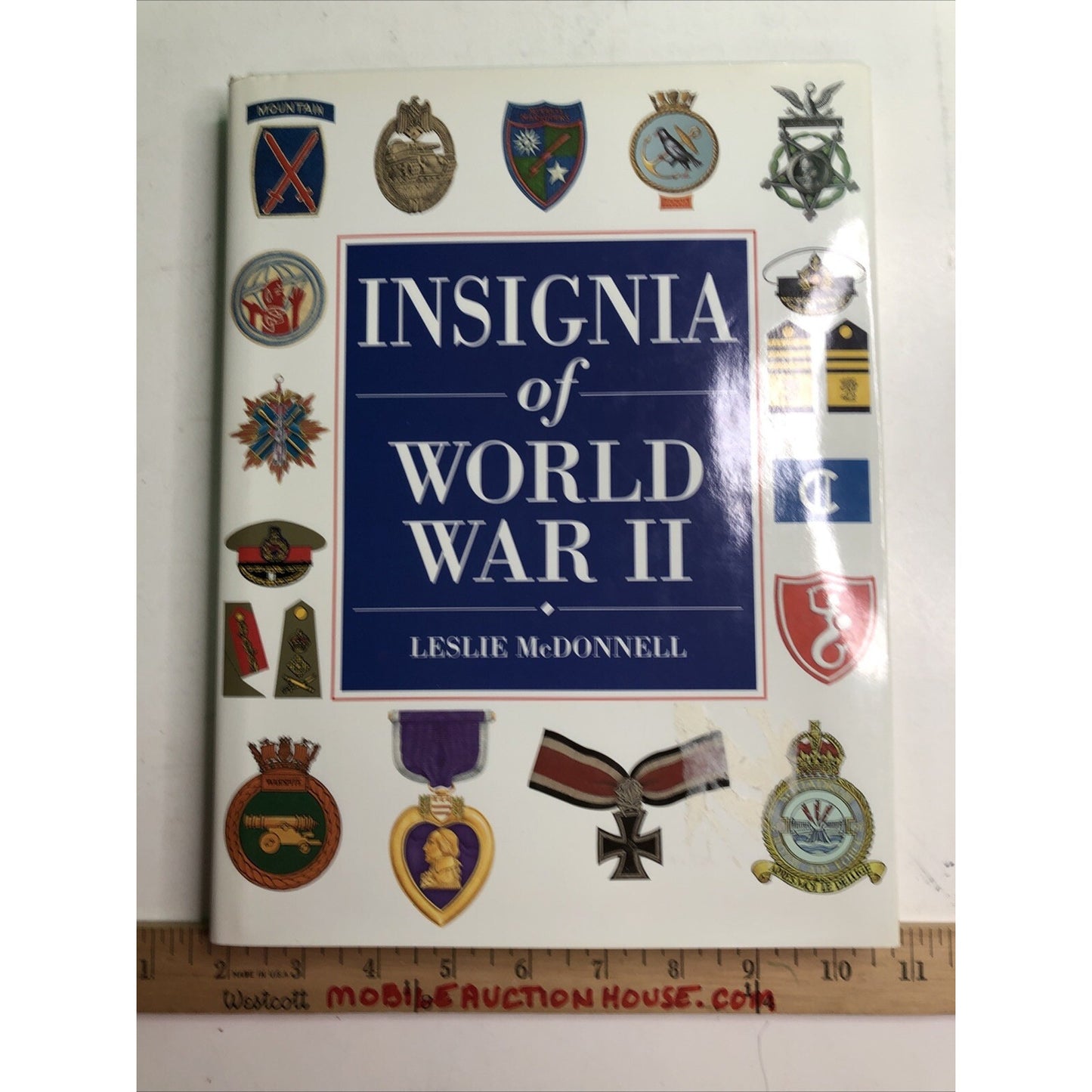 Insignia of World War II by Leslie McDonnell HC/DJ 1999