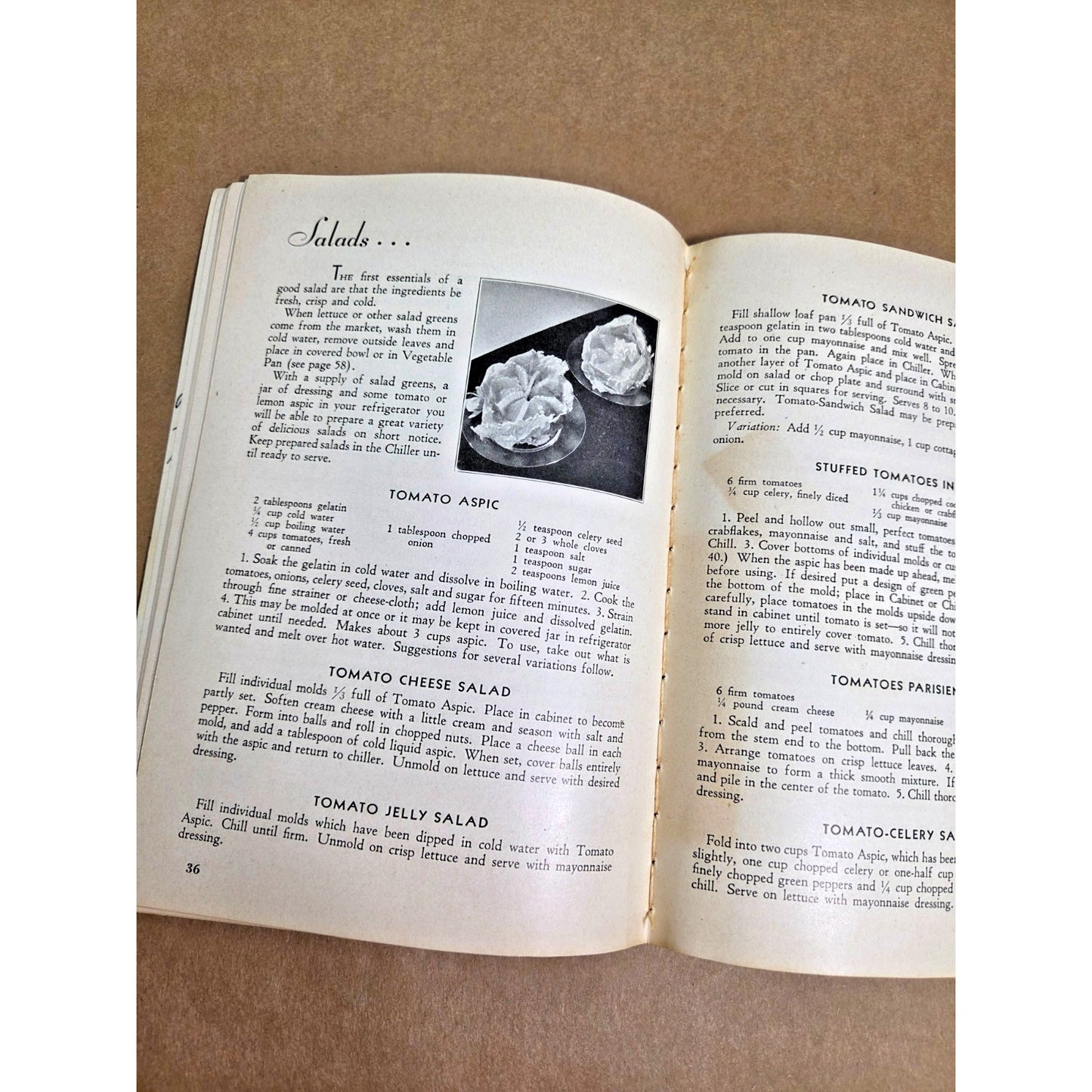 1934 GE Cookbook NRA Blue Eagle Logo Vintage Art Deco Kitchen Manual