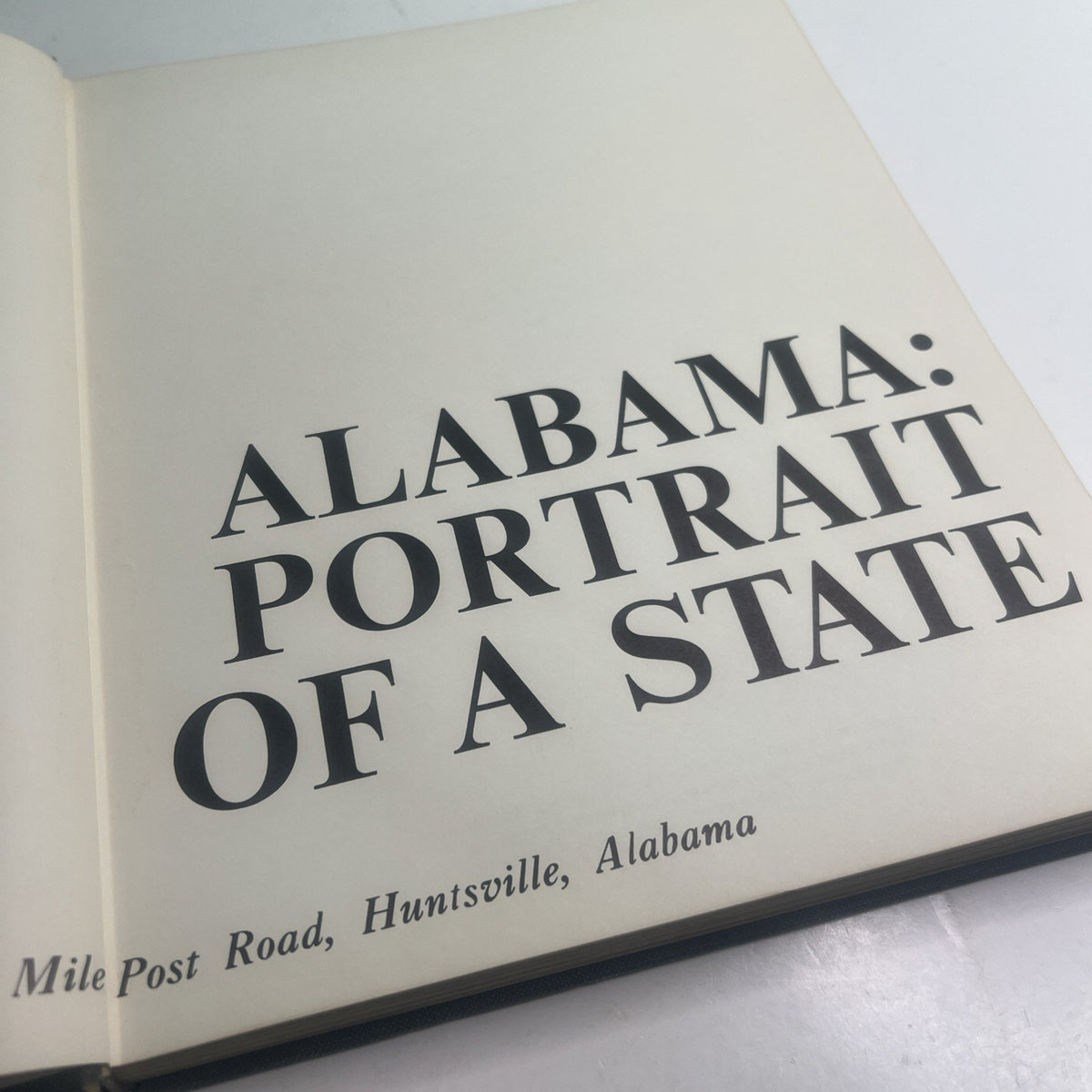1968 HC Alabama: Portrait of A State Victor B. Haagen First Edition Illustrated