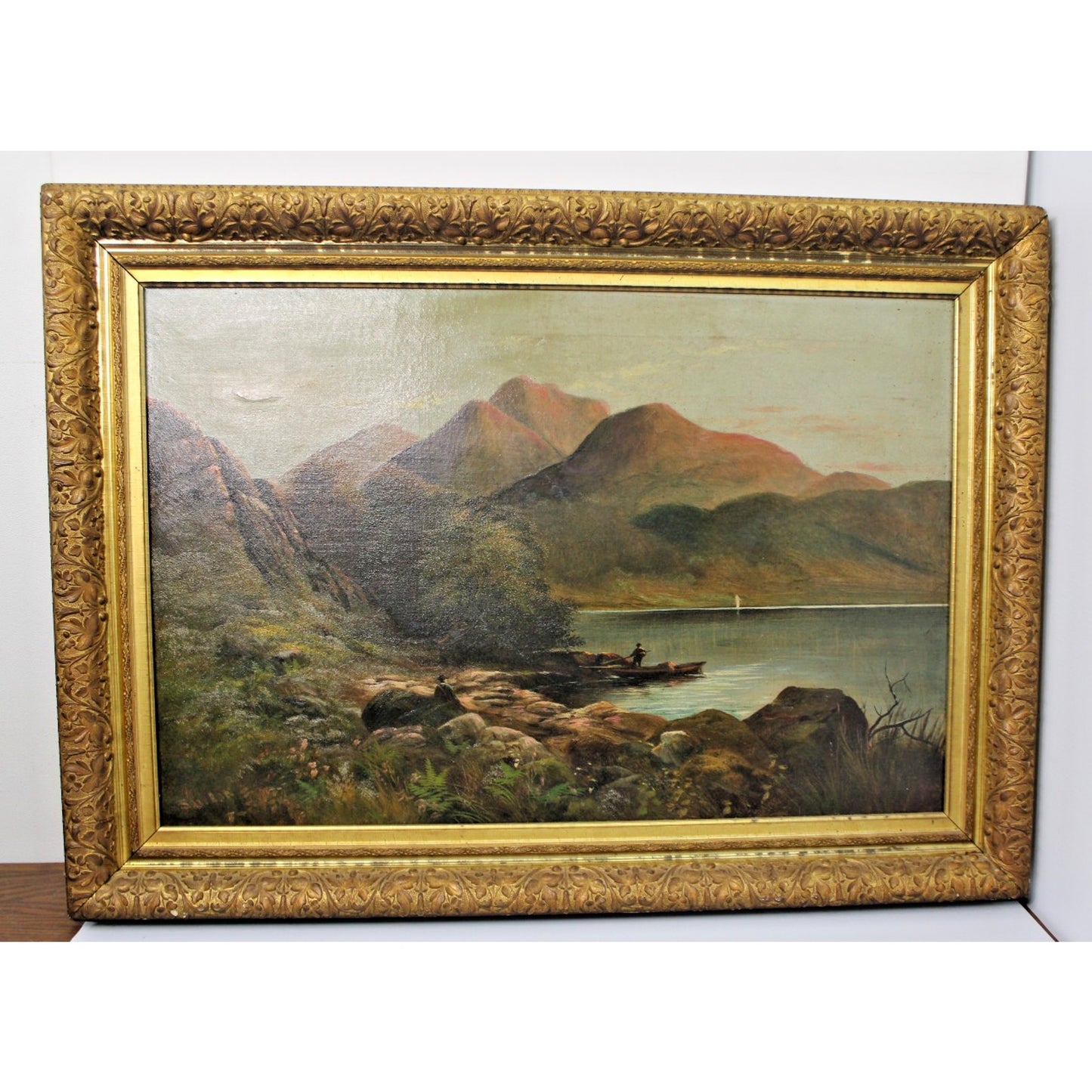 "Mississippi Valley" 19th Century Landscape Oil Painting- Henry Thomas Dawson