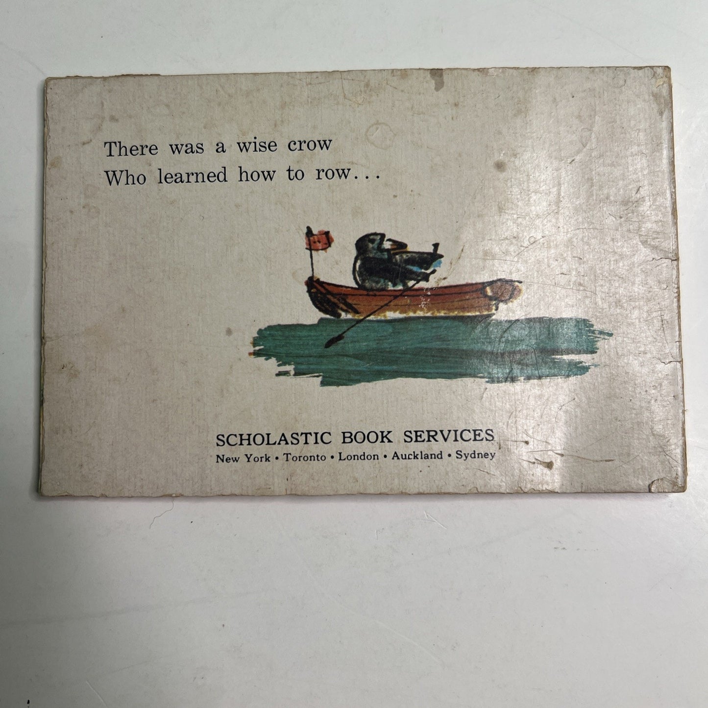 Vintage 1969 There Was A Wise Crow by Joseph Low (First Edition) Children’s PB