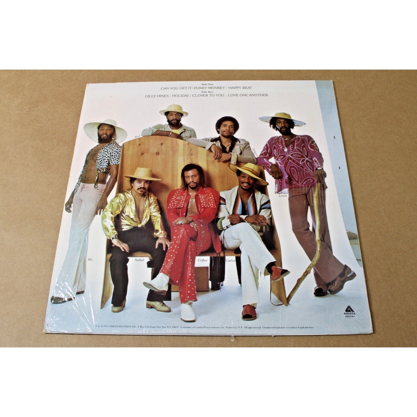 1977 Funk/ Soul Album MANDRILL: We Are One, Arista Records
