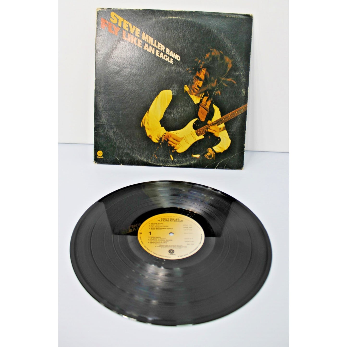 Steve Miller Band- Fly Like An Eagle, 1976 Capitol ST-11497, LP VG+/VG Sleeve