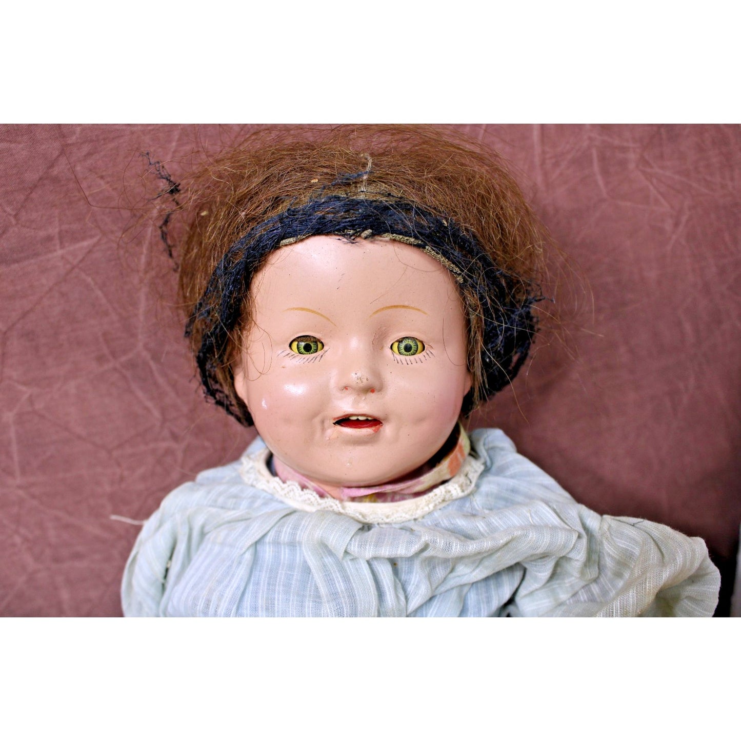 Creepy Old Antique Doll Lot, Truly Terrifying Halloween Decor-- See Description