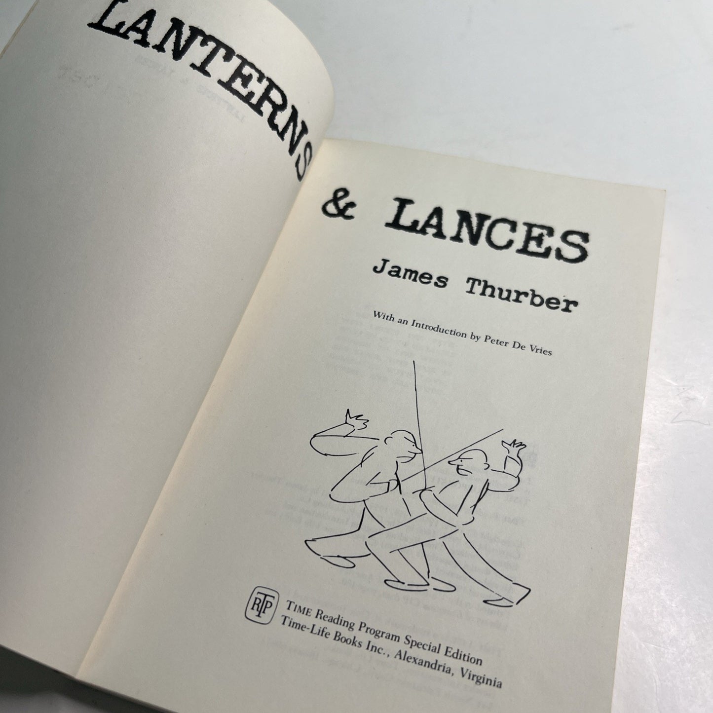 Vintage Paperback Lanterns and Lances by James Thurber 1962 Illustrated