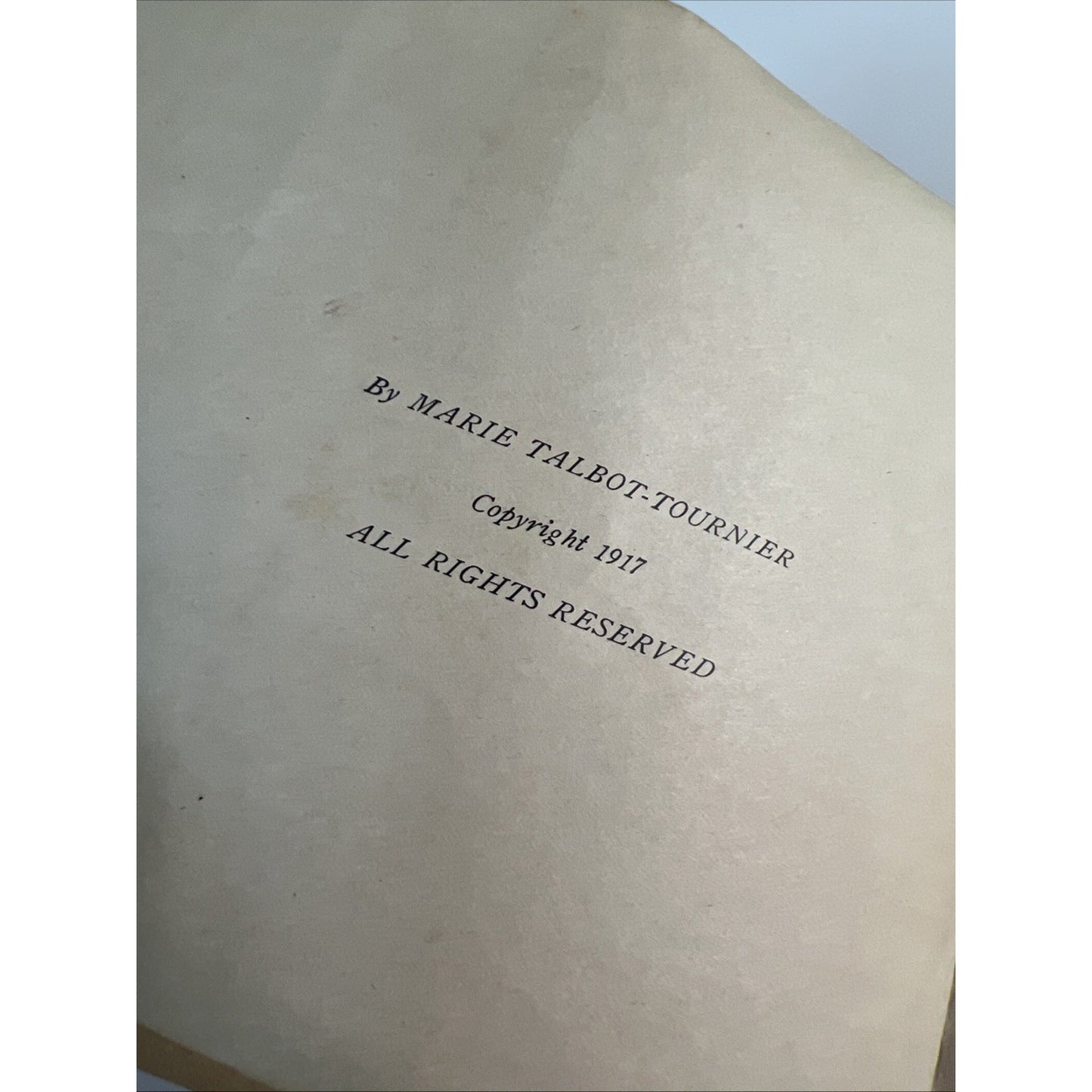 Antique Vintage 1917 French Primer La Methode Tournier Premier Livre PB