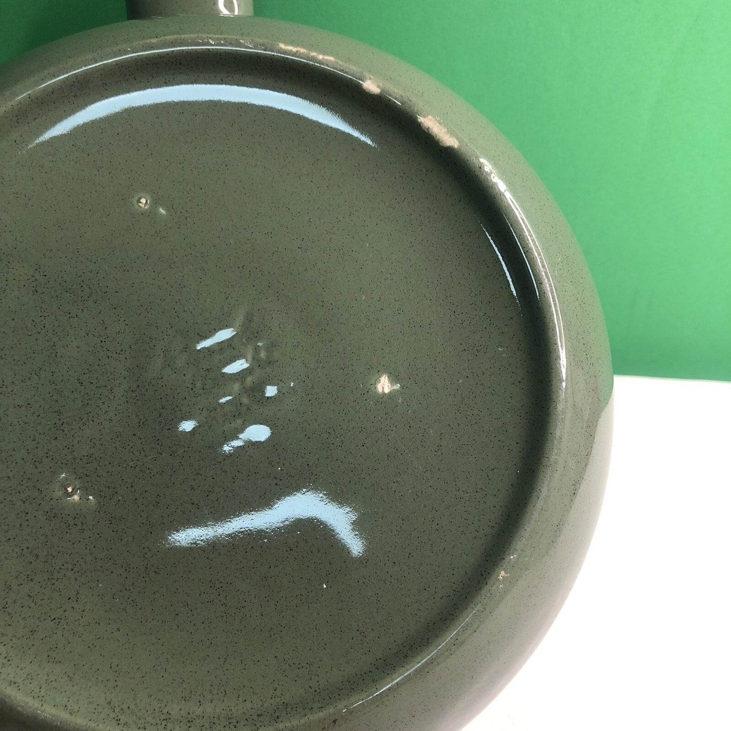 Russel Wright Bean Pot MCM Retro Green Steubenville Casserole Kitchen Decor 2 Qt