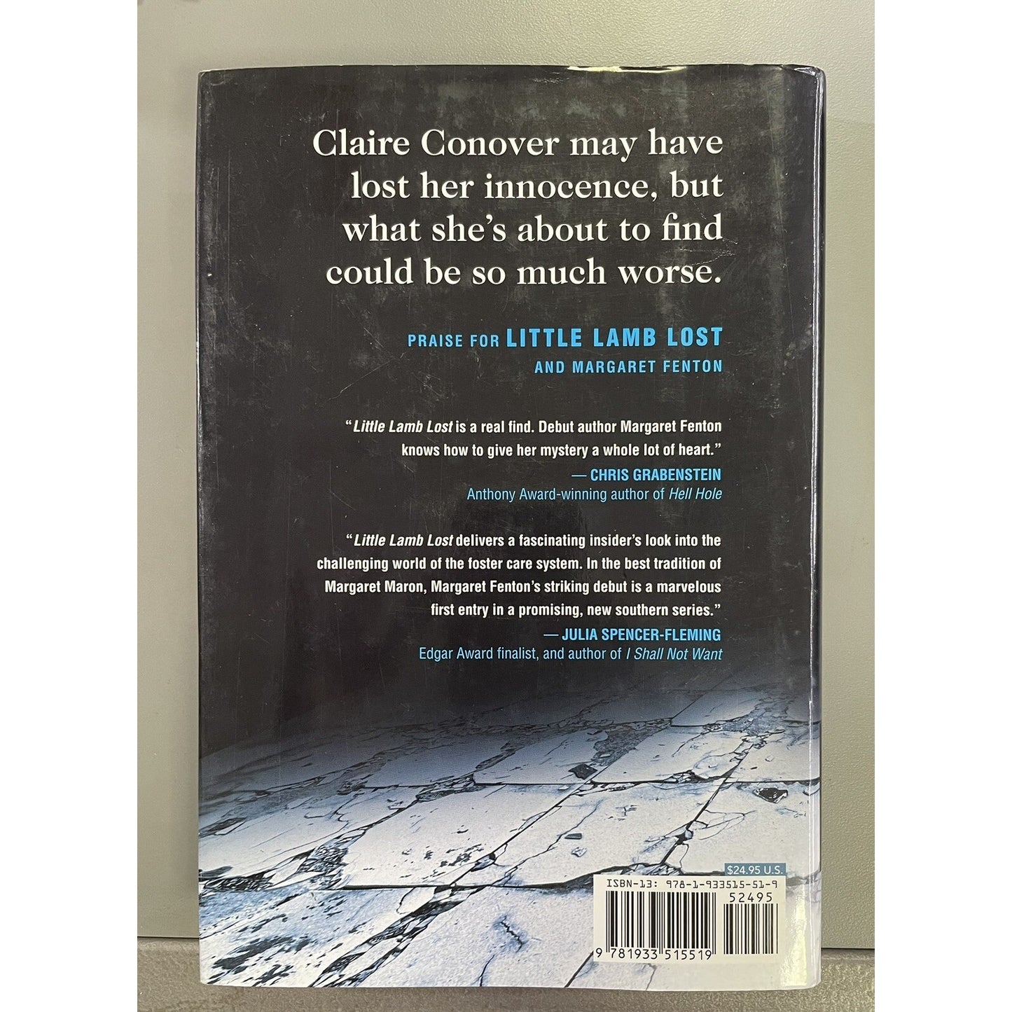 Little Lamb Lost by Margaret Fenton SIGNED Alabama Author HC DJ 2009 1st Edition