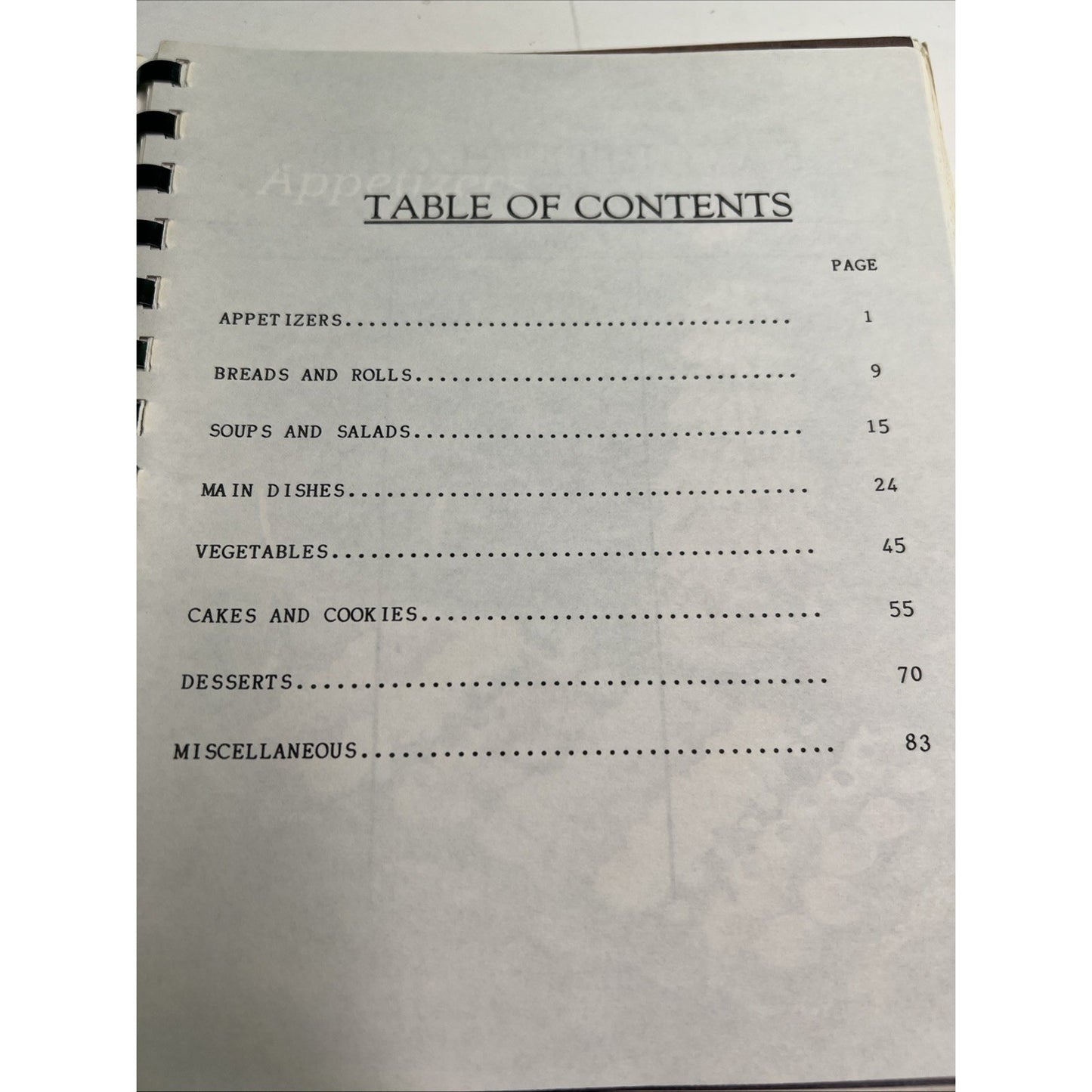Cookbook Recipes Of Wesley Chapel United Methodist Church Enterprise Alabama AL