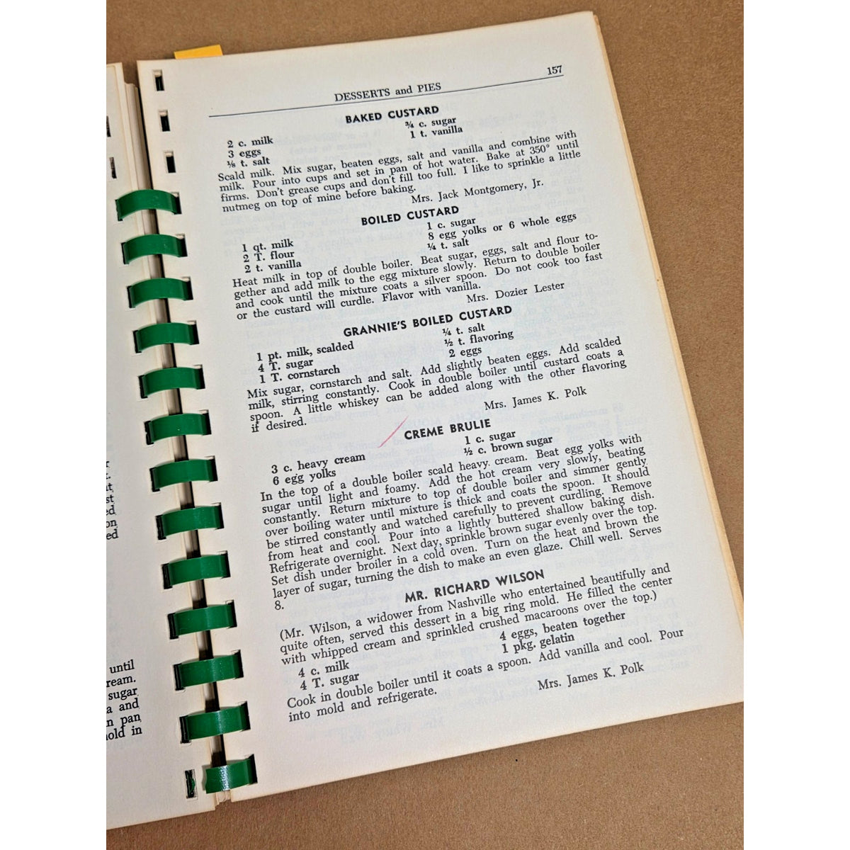 Vintage 1975 Inverness Mississippi Cookbook All Saints Episcopal Guild Southern