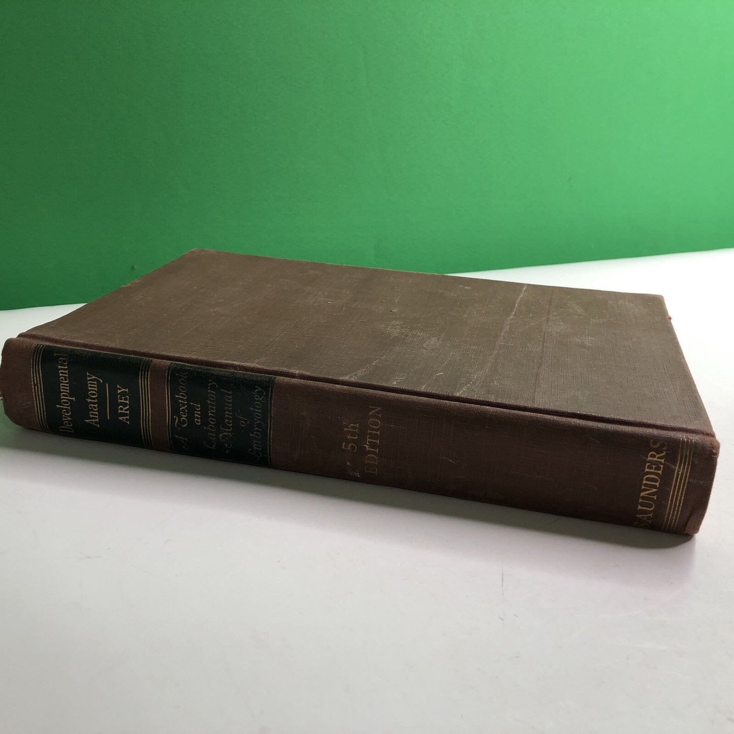 Developmental Anatomy by Leslie Brainerd Arey 5th Ed. 1950 Textbook Embryology