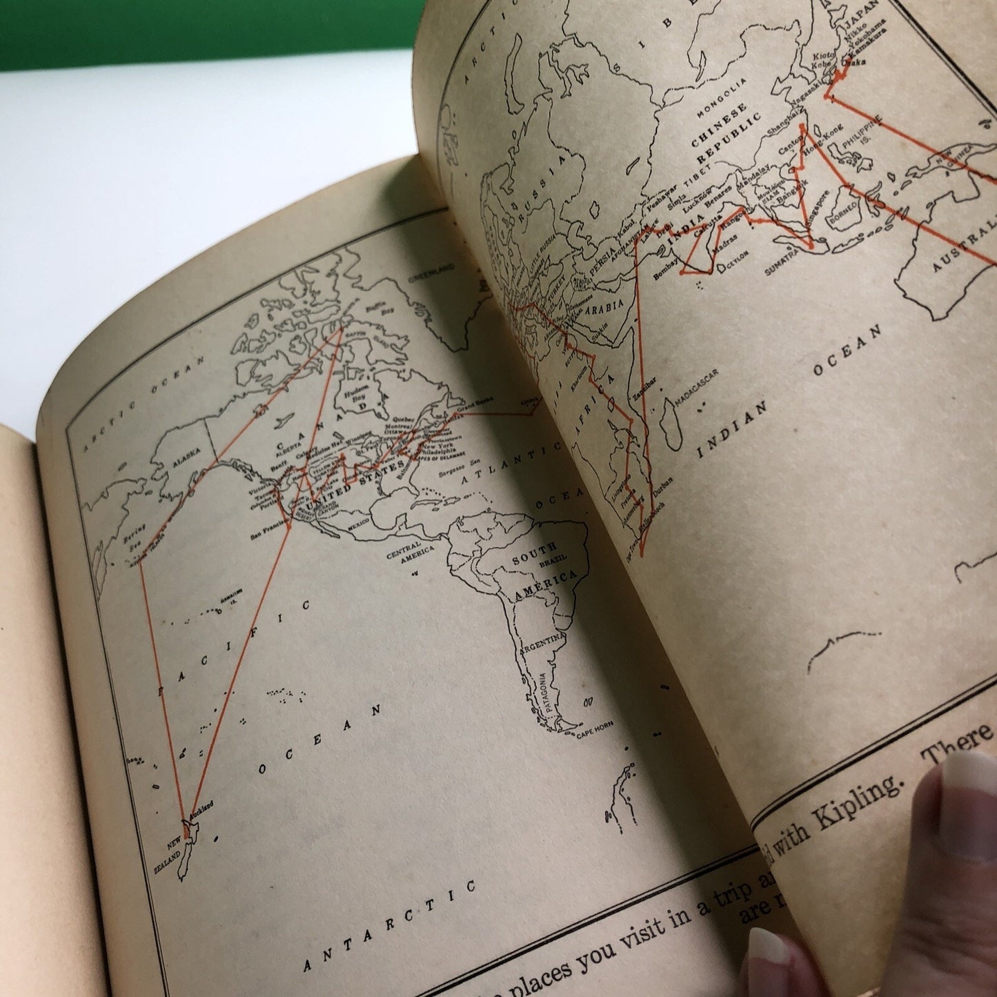 Around the World with Kipling 1926 Mandalay Edition Doubleday Page & Company