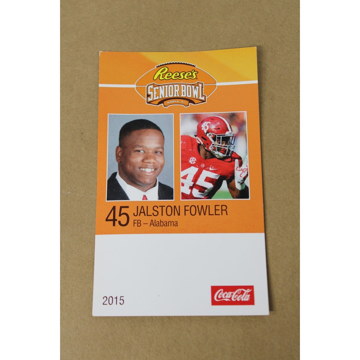 2015 Senior Bowl Rookie Card Lot, TJ Clemmings, Jalston Fowler, Marcus Hardison