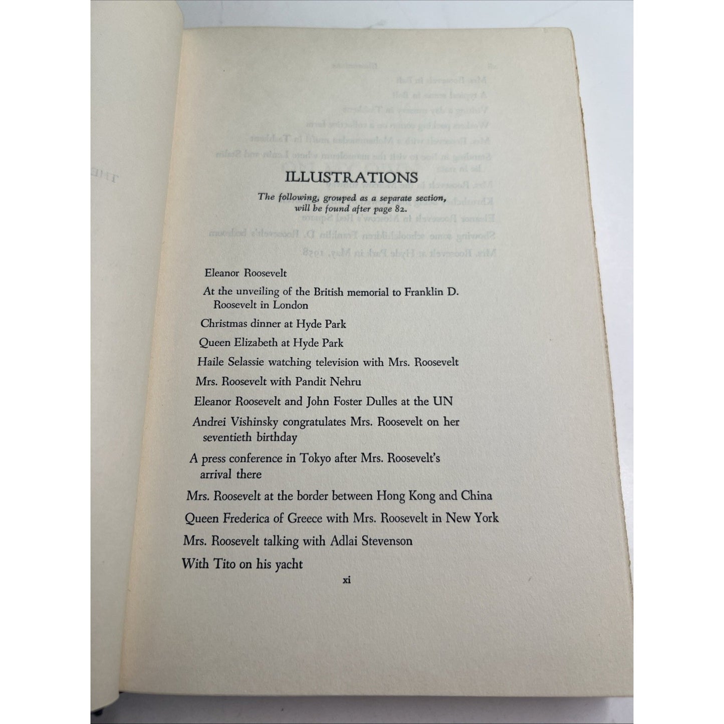 1st Edition Eleanor Roosevelt On My Own The Years Since 1958 HC DJ Illustrated