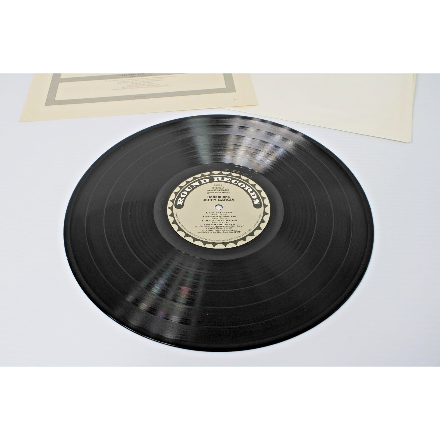Jerry Garcia- Reflections, Original 1976 RX-LA565-G Remaindered Shrink- MINT/ NM