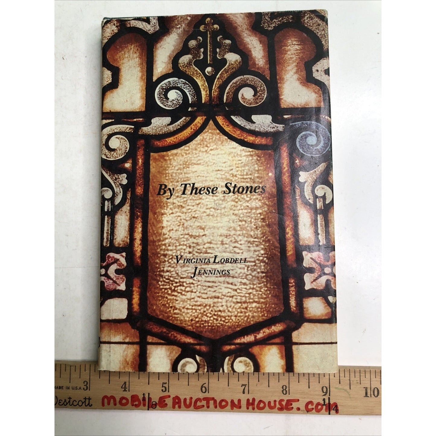 SIGNED By These Stones Virginia Lindell Jennings 1977 Louisiana Church History