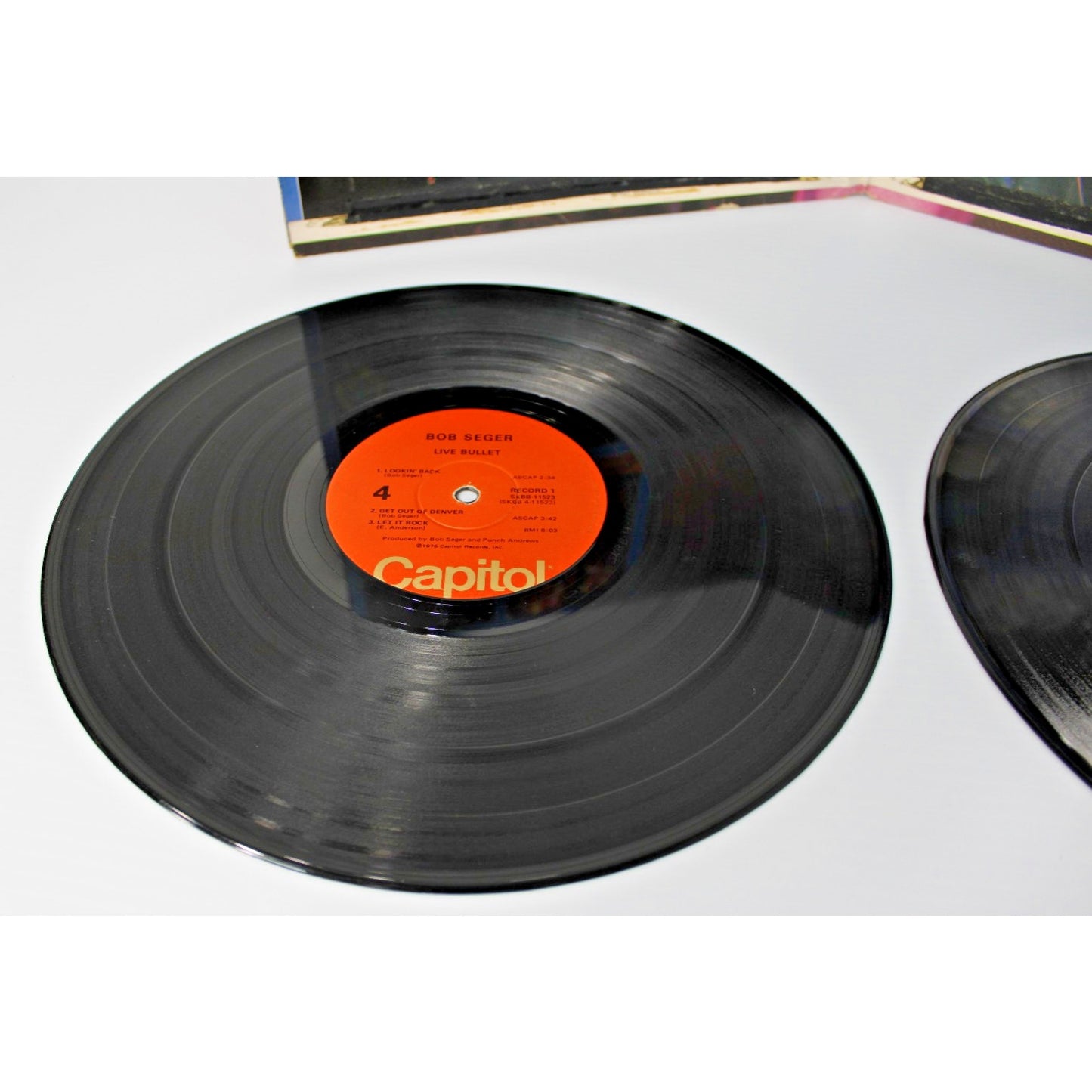 Bob Seger & The Silver Bullet Band- Live Bullet, 1976 Capitol Double Album- EX!