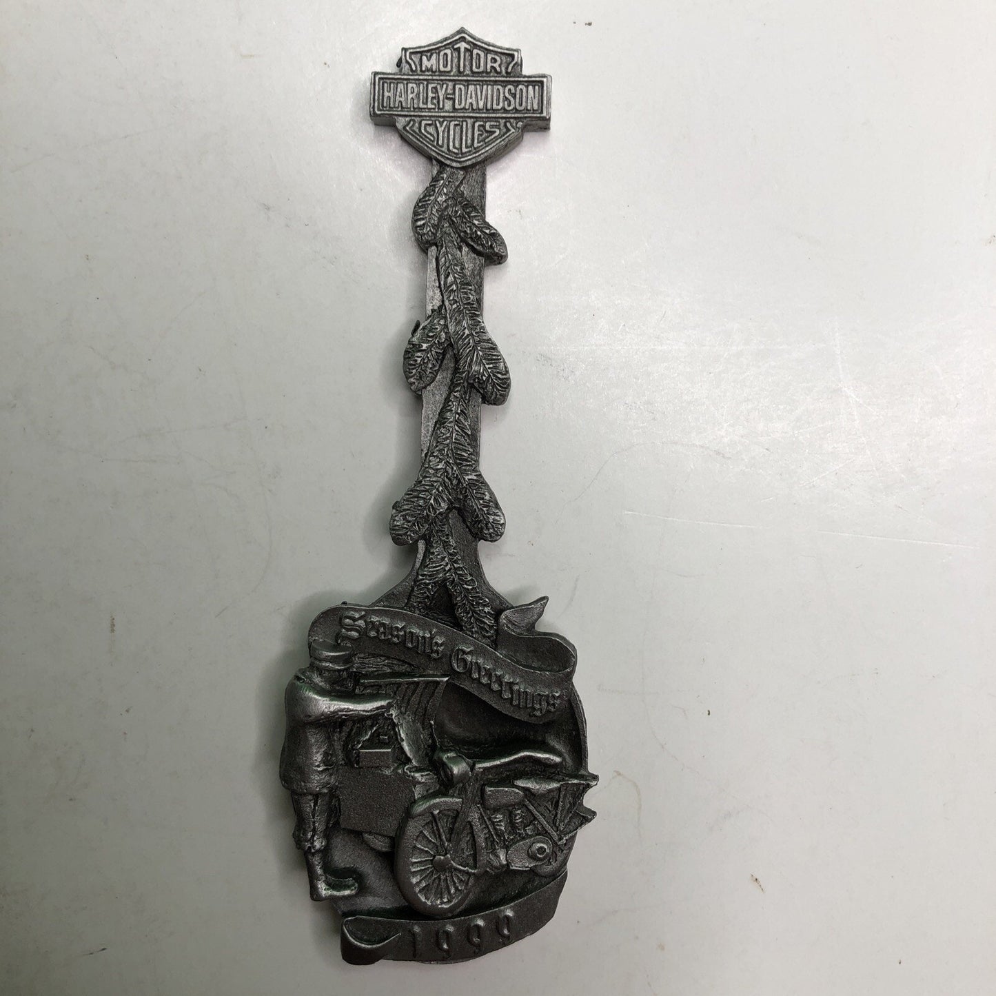 1999 HARLEY DAVIDSON Limited Edition PEWTER SPOON #0346 of 5000