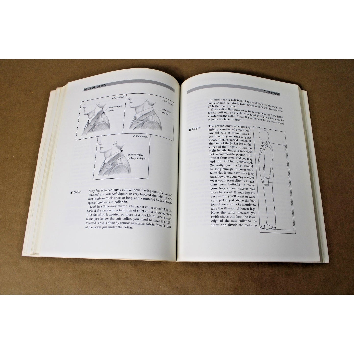 VTG 1984 Color for Men, Carole Jackson, Ballantine, Fashion Guide, Grooming Tips