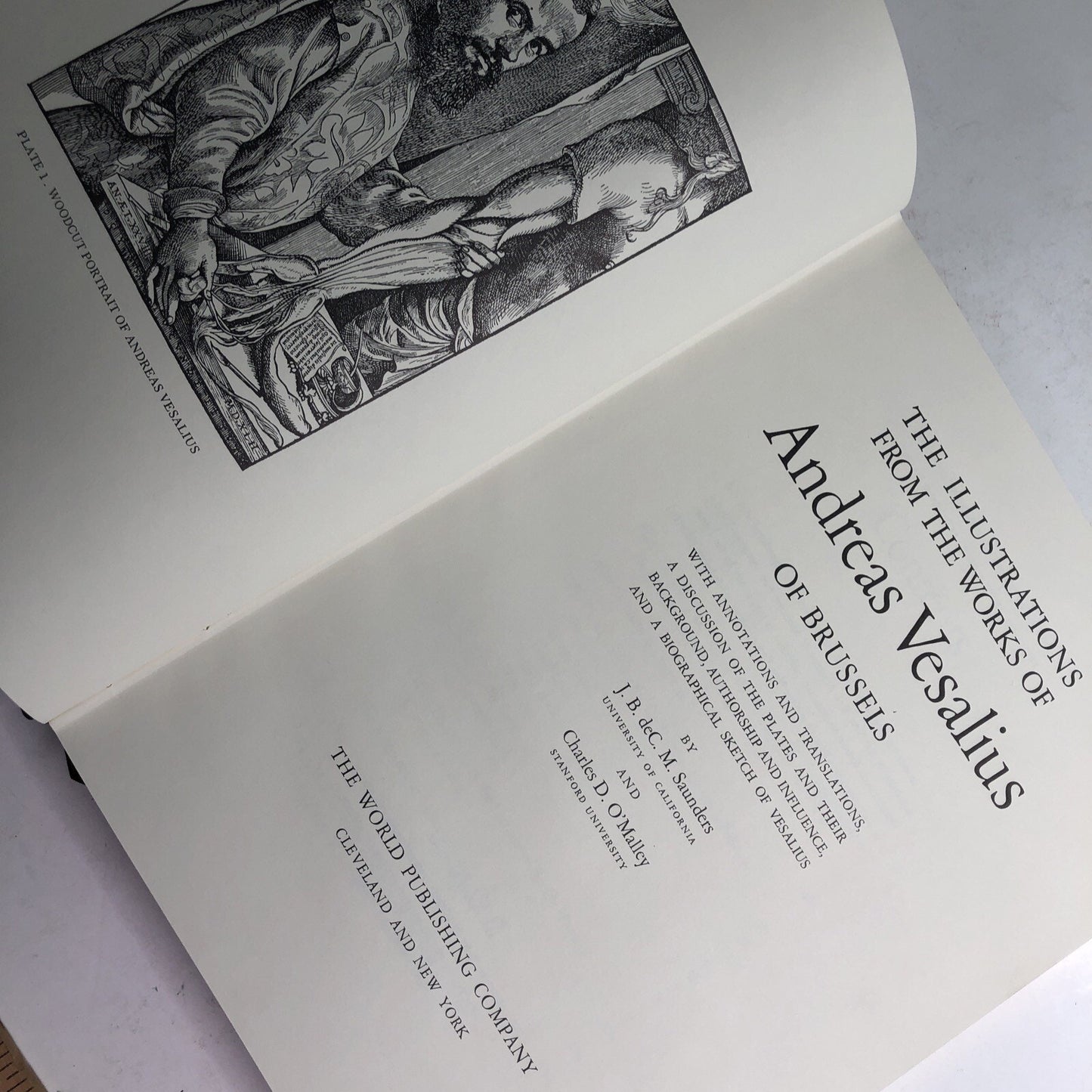 1993 Special Edition Illustrations From ANDREAS VESALIUS Of BRUSSELS Medicine