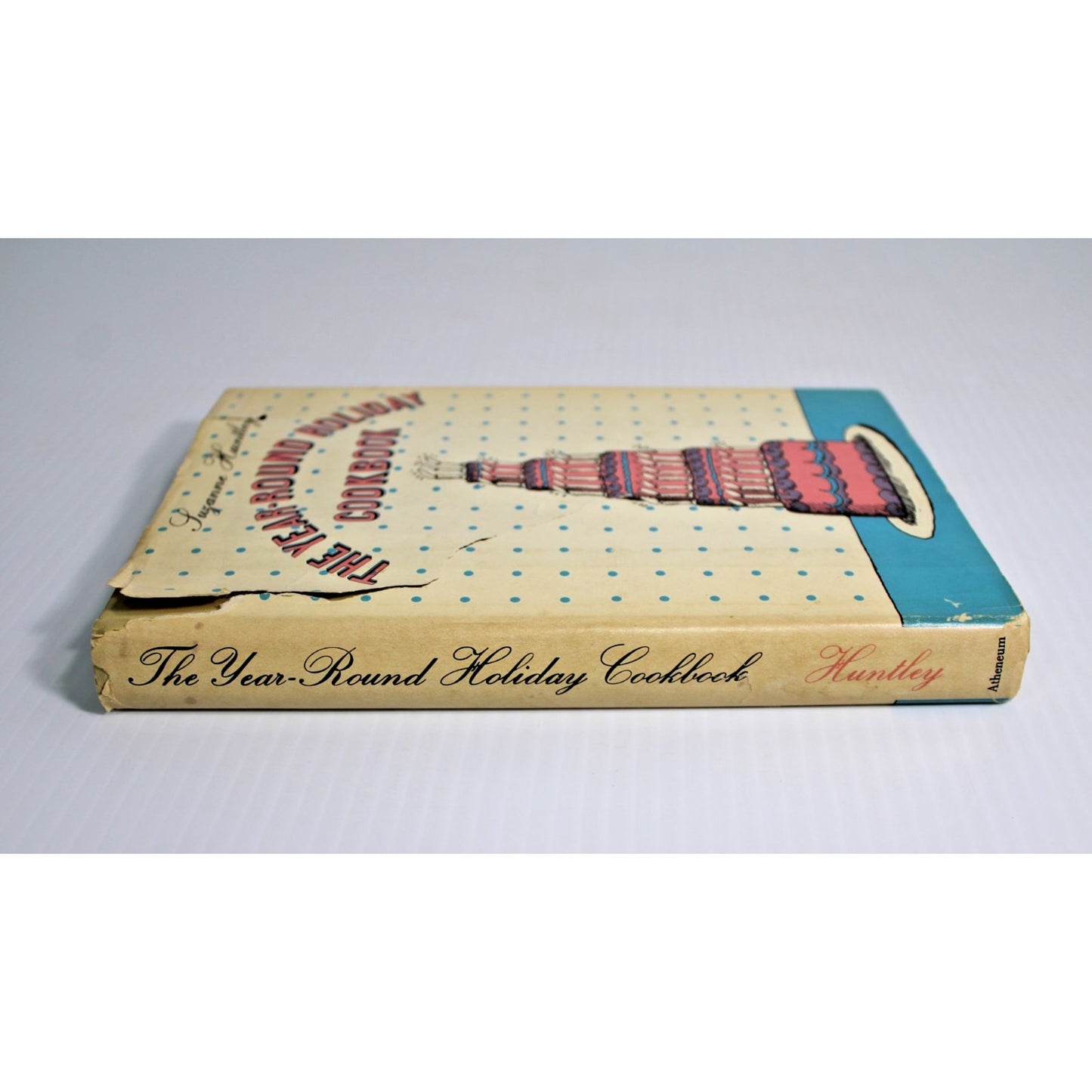 Vintage 1969 The Year-Round Holiday Cookbook Suzanne Huntley Milton Glaser Art