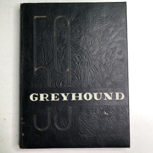 1959 GREYHOUND YEARBOOK Monessen Pennsylvania PA High School