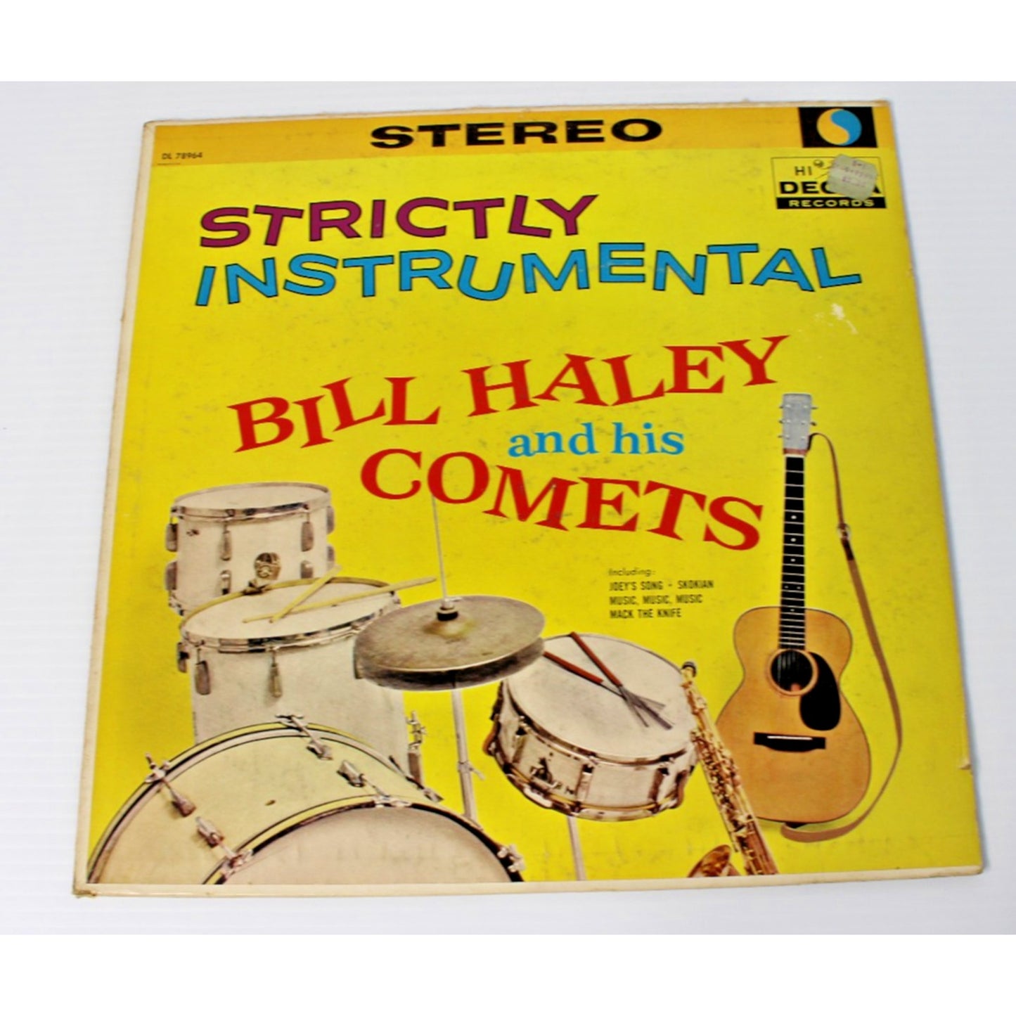 Bill Haley & His Comets- Strictly Instrumental, 1960 Decca Stereo DL 78964- VG+