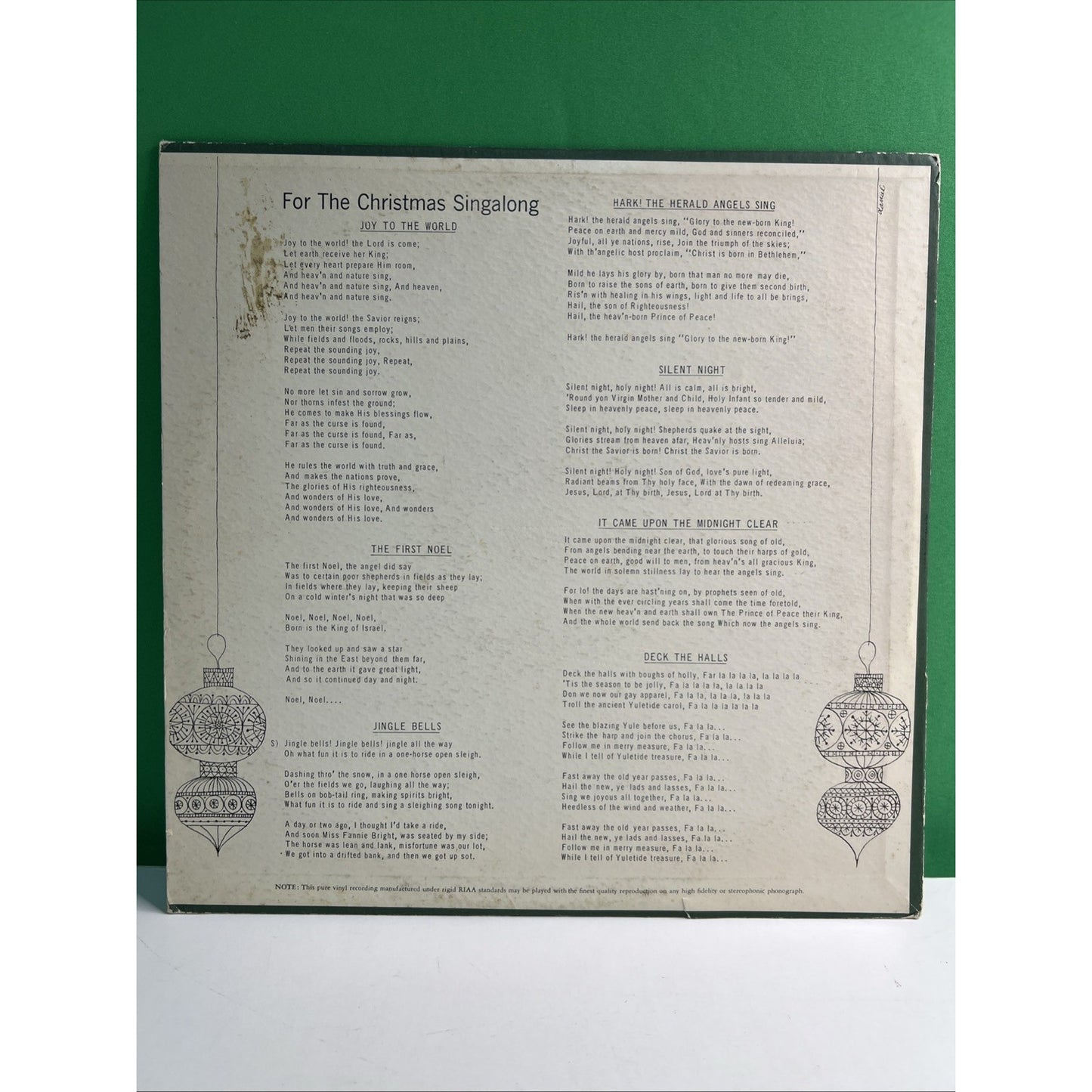 Christmas With Kate Smith A Customer Recording By General Electric LP 22S