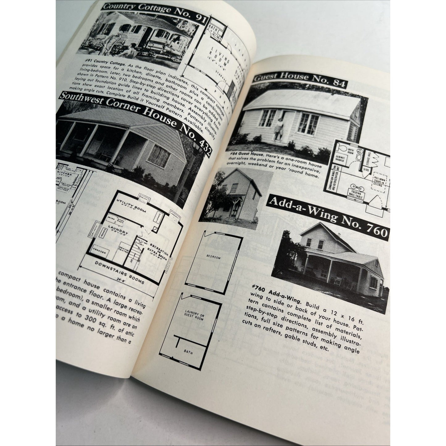 1968 3rd Printing Easi-Bild Build-It-Yourself Patterns Home Improvement Book 600