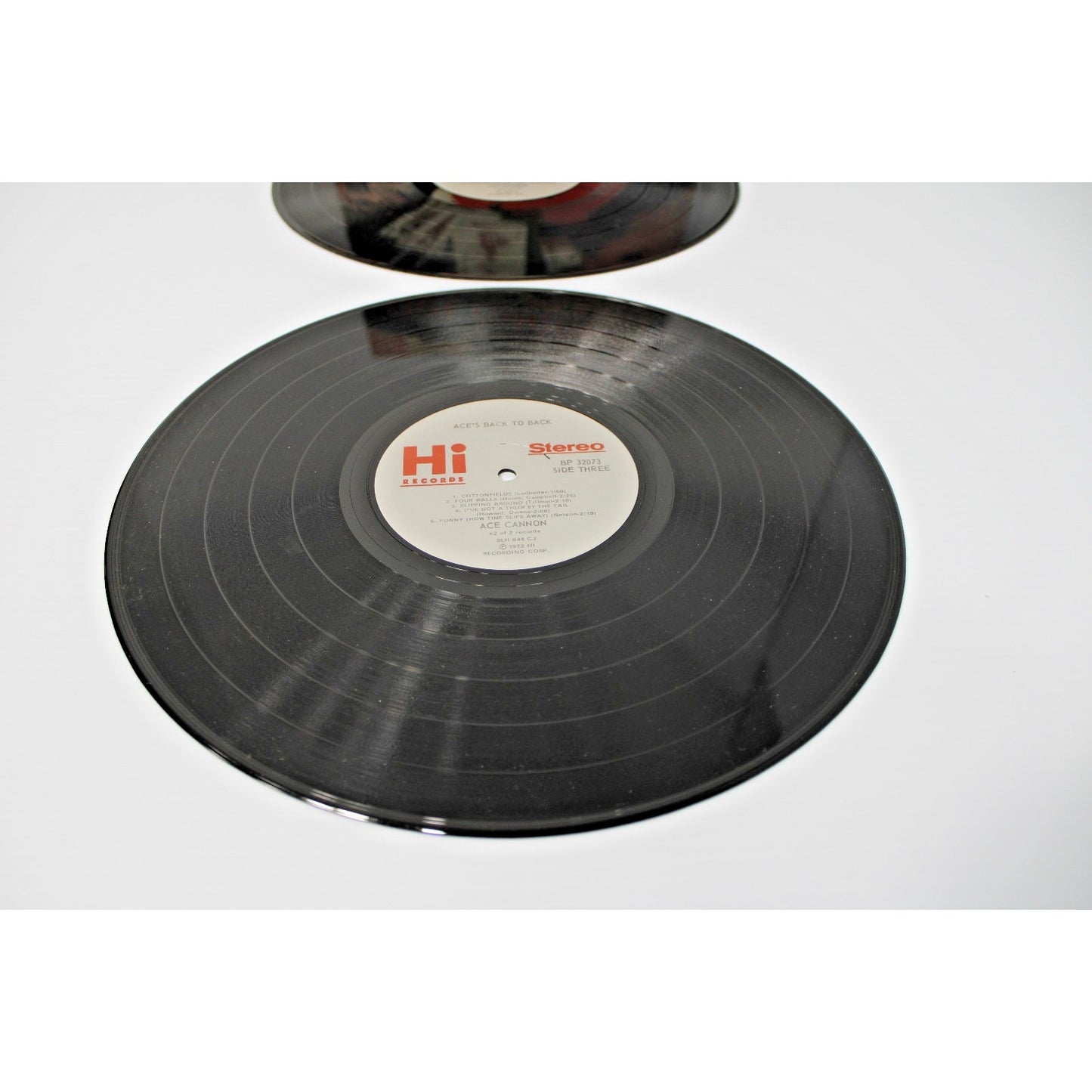 Ace Cannon- Ace's Back to Back, 1972 Double LP Gatefold Memphis Sound Rockabilly