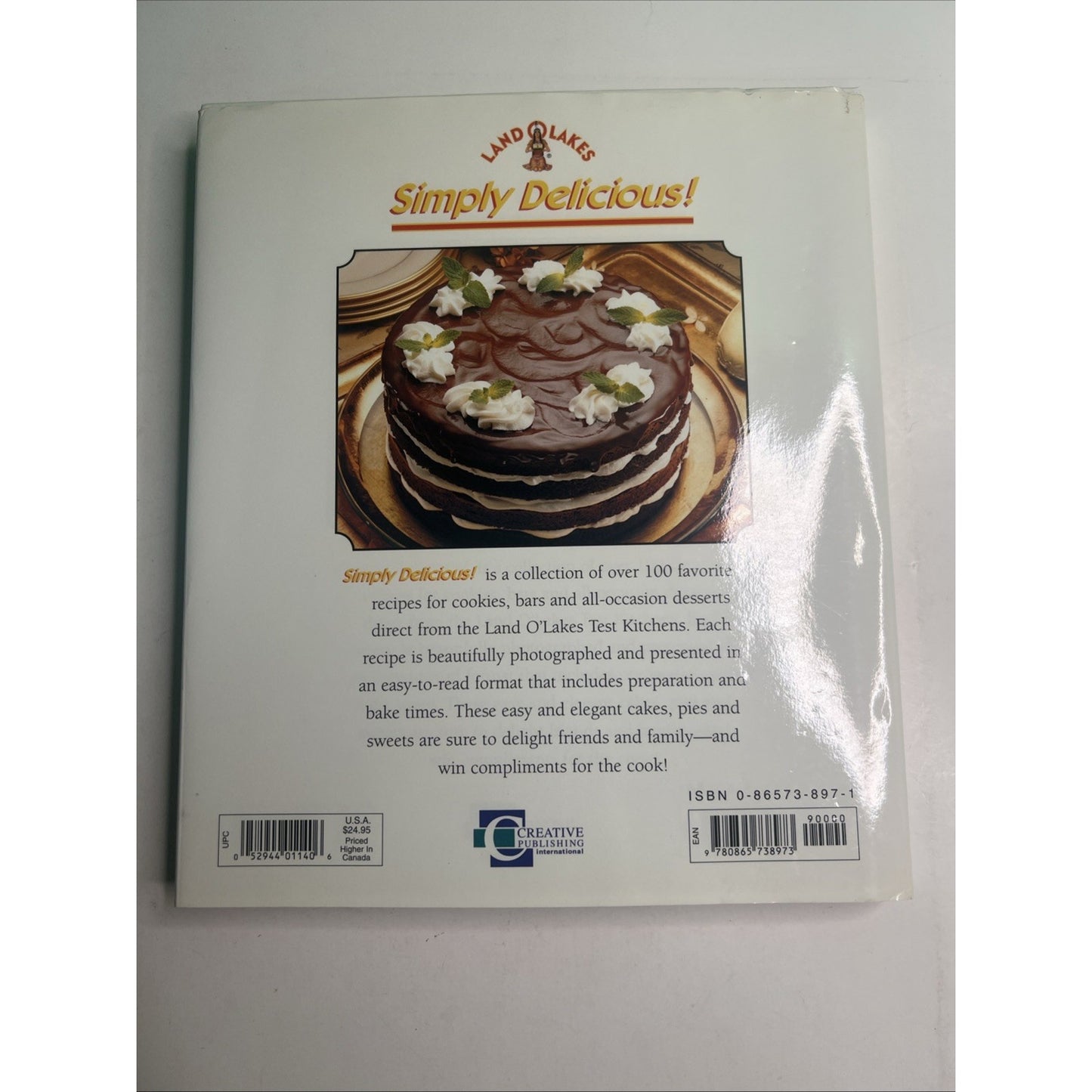 Land O Lakes, Simply Delicious!, Cookies, brownies, desserts, cakes and pies