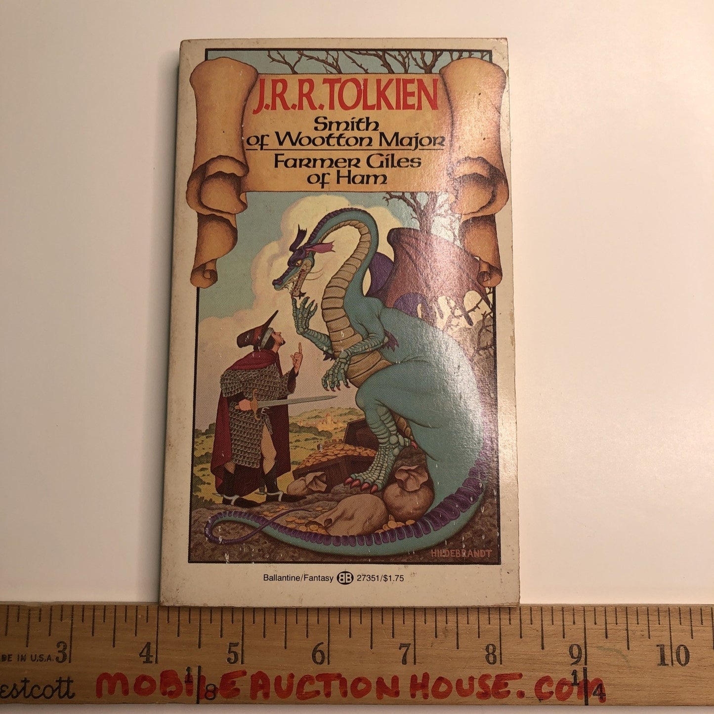 J.R.R. TOLKIEN SMITH OF WOOTTON MAJOR & FARMER GILES OF HAM 1977 Paperback