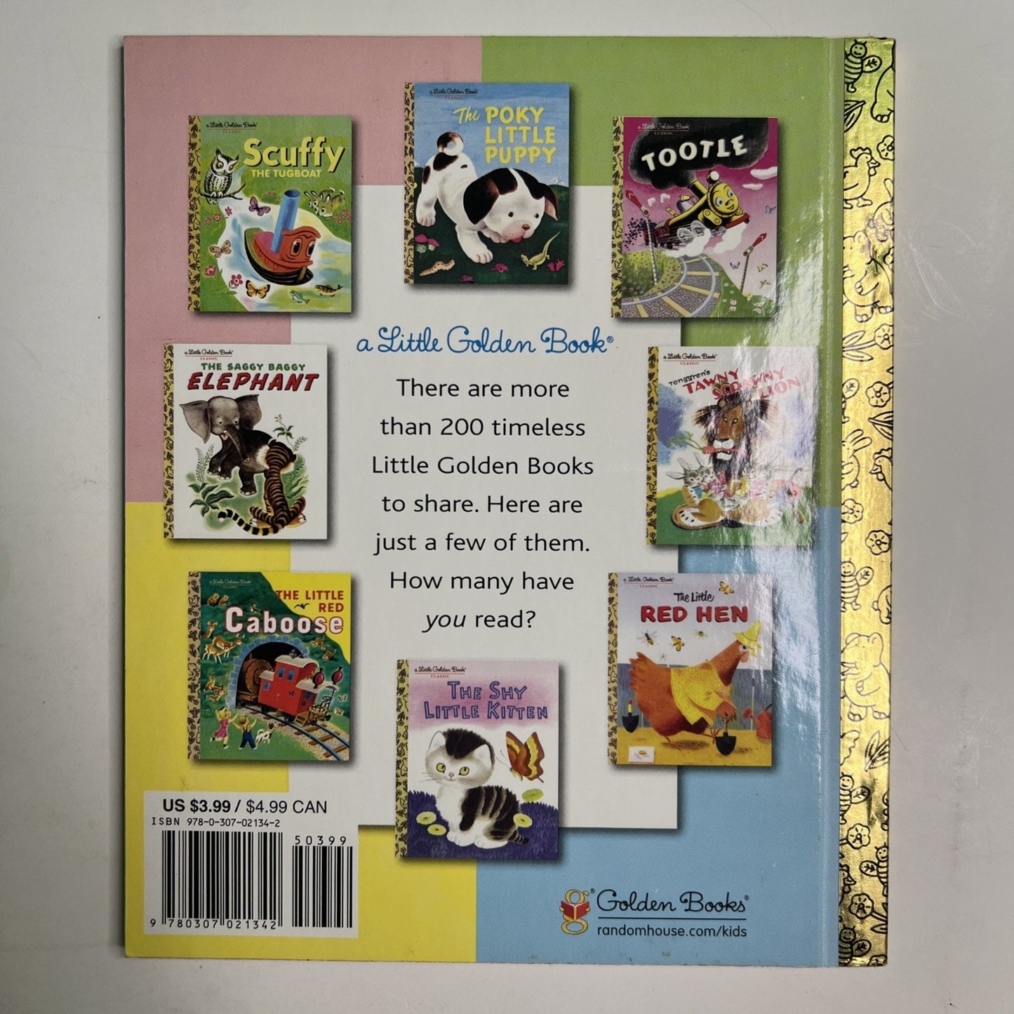 A Little Golden Book The Poky Little Puppy by Janette Sebring Lowrey (Hardcover)