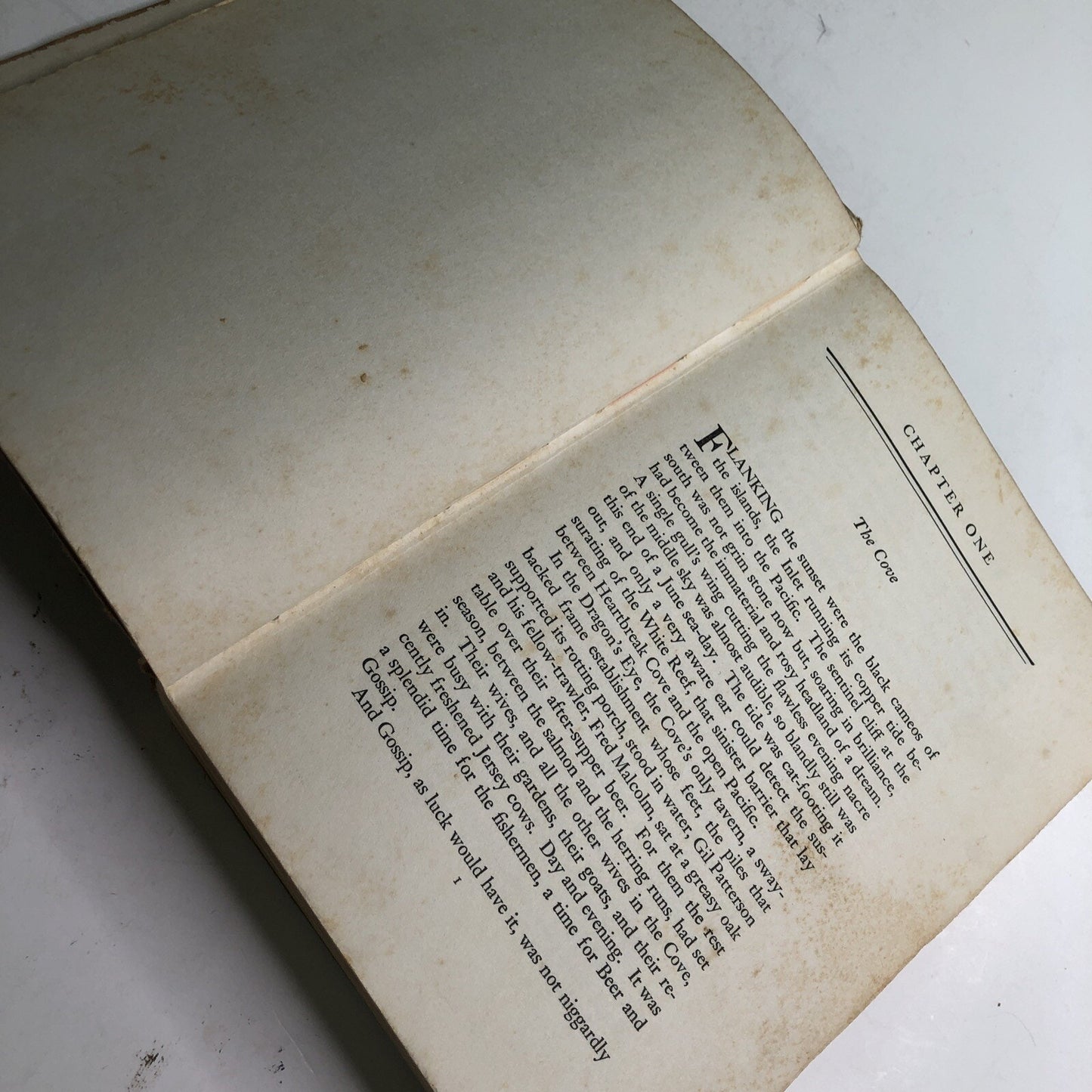 The White Reef by Martha Ostenso Hardcover Book 1934 US Edition