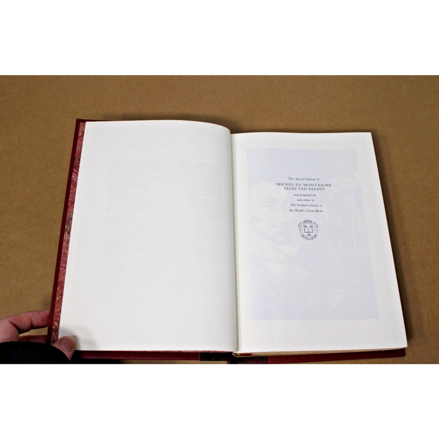 Essays of Michel De Montaigne, Oxford Library World’s Great Books NOS 1982