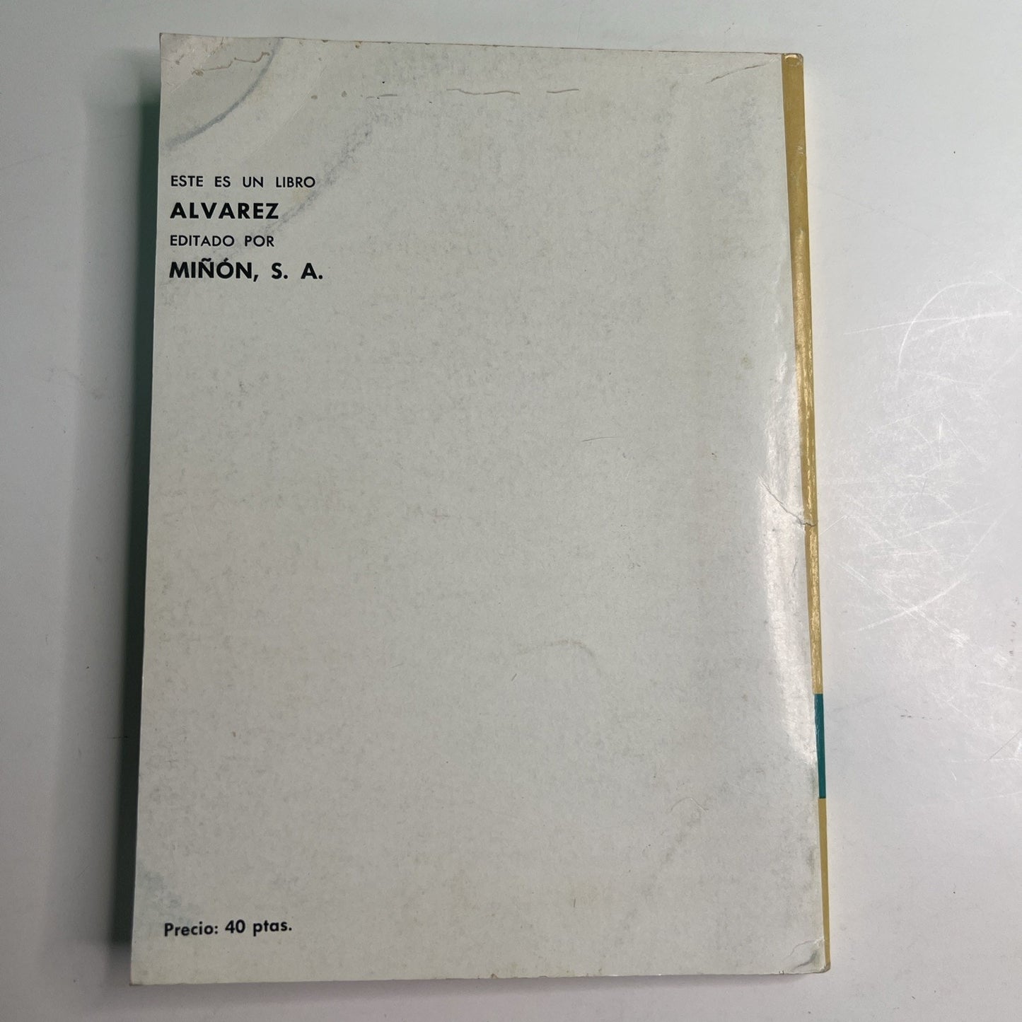 1974 Unidades Didacticas Tercer Curso Spanish Primer By Antonio Alvarez Perez PB