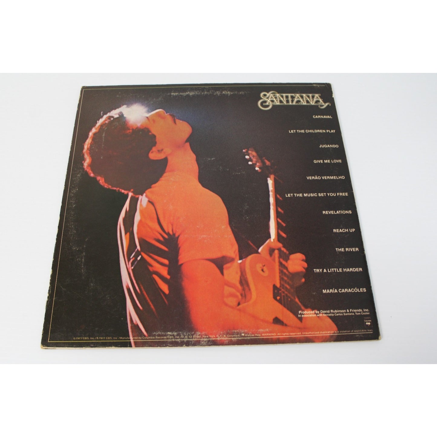 Santana- Festival, 1977 CBS Records BL-34423, Classic Rock Album in EX Condition
