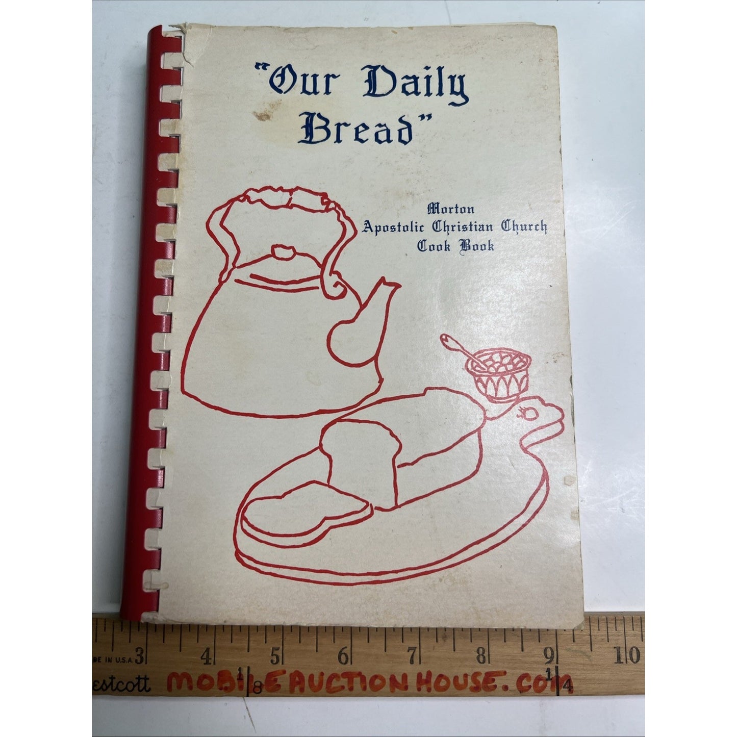 1975 Cookbook Morton Apostolic Christian Church Illinois Our Daily Bread