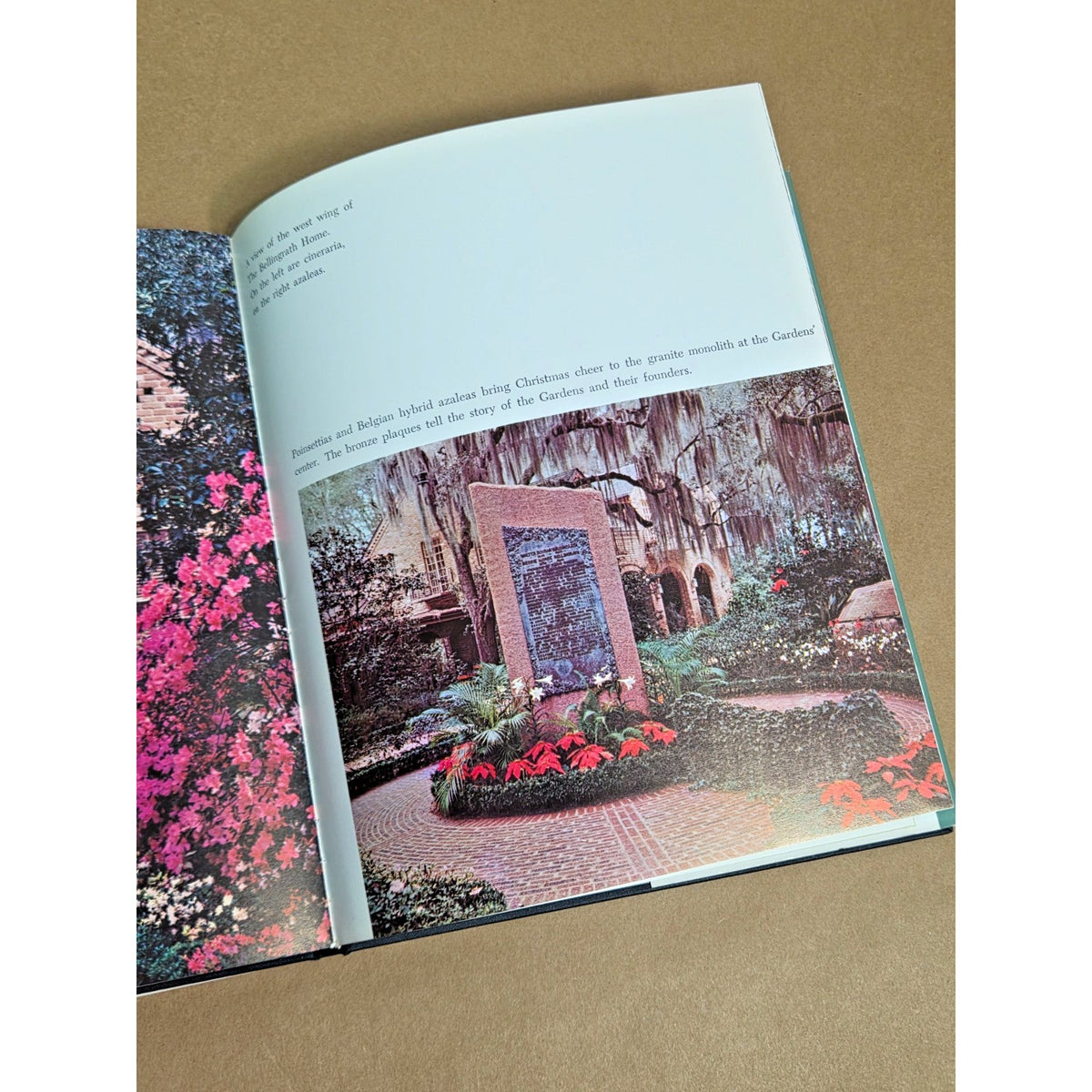 Vintage 1958 Bellingrath Gardens & Home Pictorial Souvenir Book Mobile Alabama