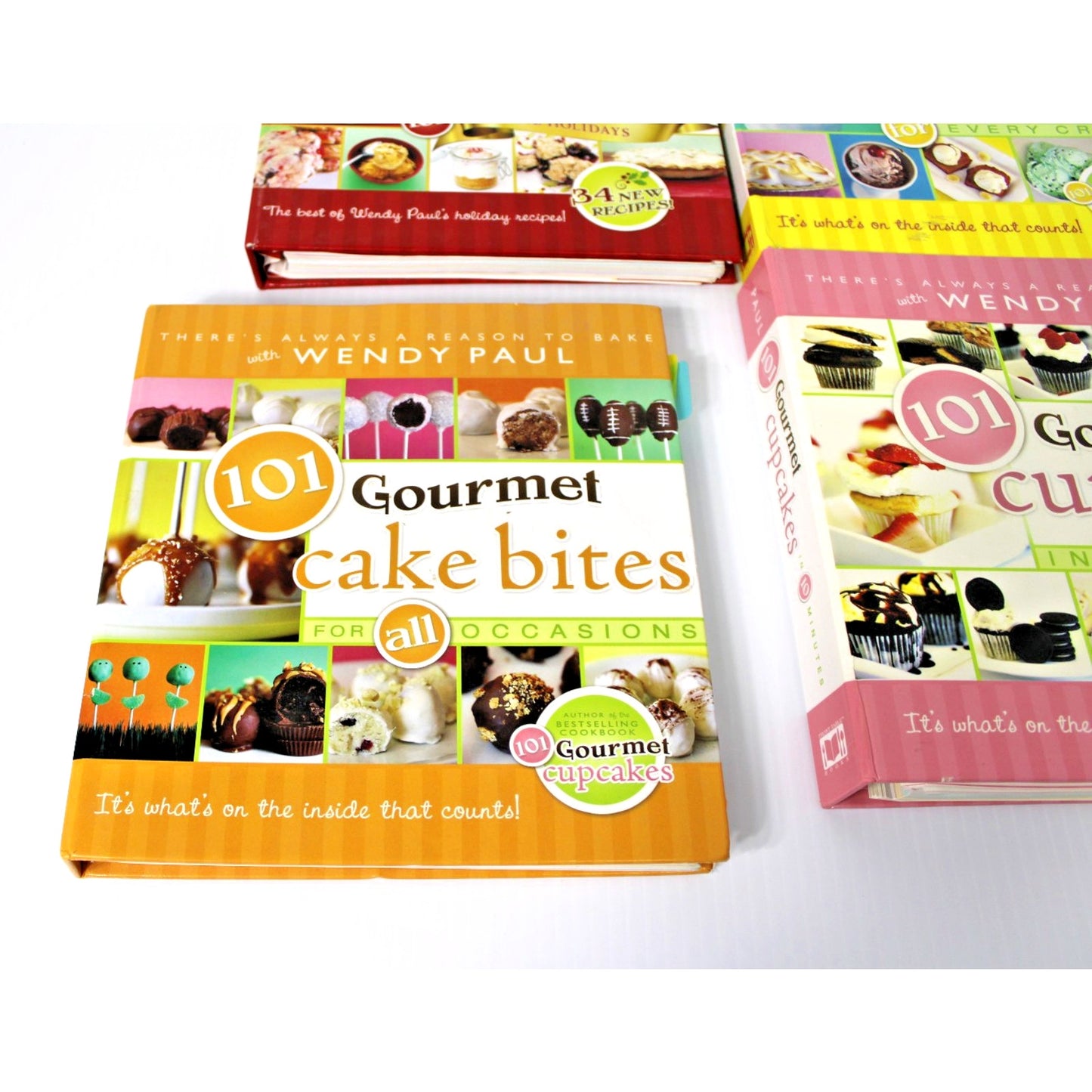 Bundle: 4 Wendy Paul "101 Gourmet" Desserts Cookbooks, Ice Cream, Cupcakes, Cake