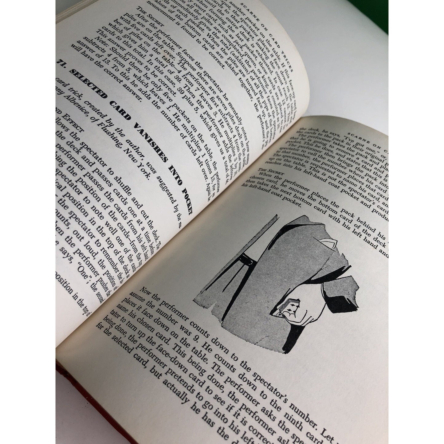 Scarne's Tricks by John Scarne On Card & Magic Tricks, Vintage 1950 Hardcover